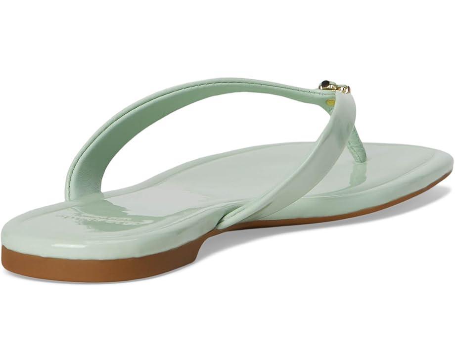 Spade Flower Smooth Leather Flip-Flop Product Image