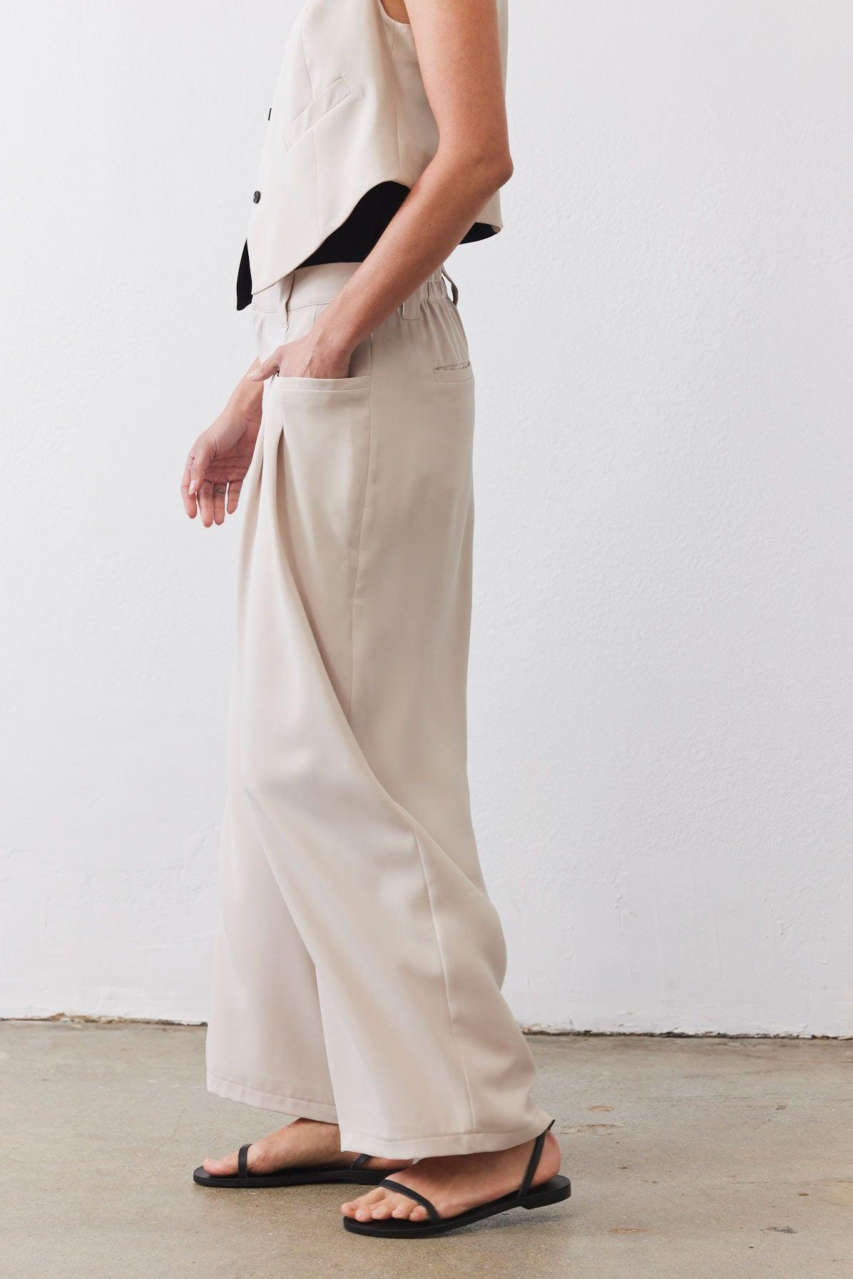 The Keen Wide Leg Trouser Product Image