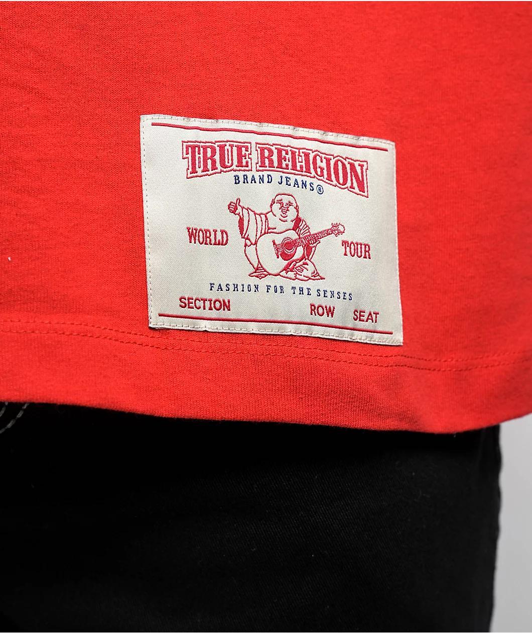 True Religion SRS Red T-Shirt Product Image