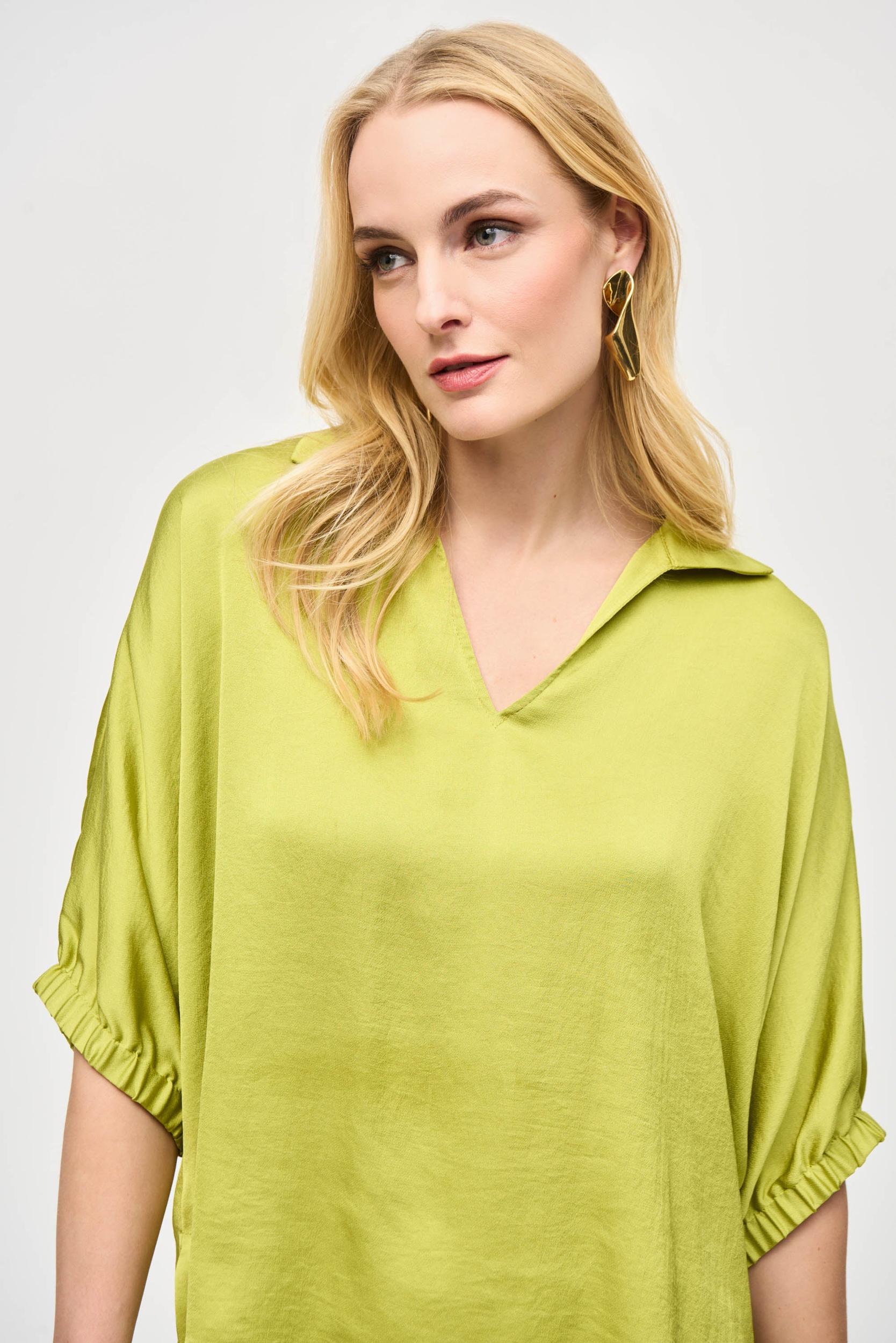 Satin Boxy Top Product Image