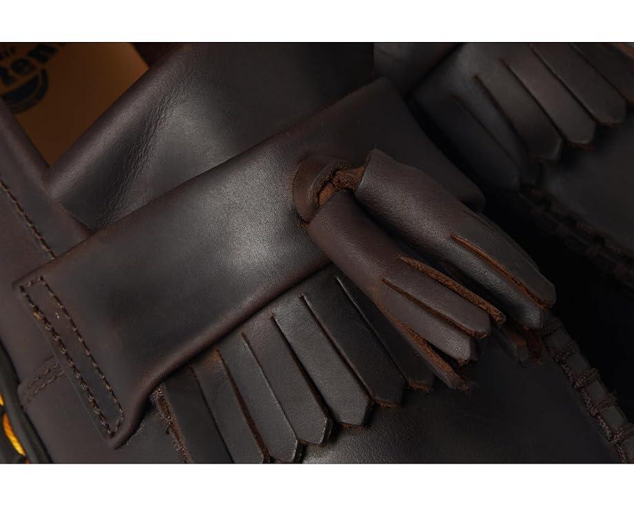 Adrian Yellow Stitch Leather Loafers Product Image