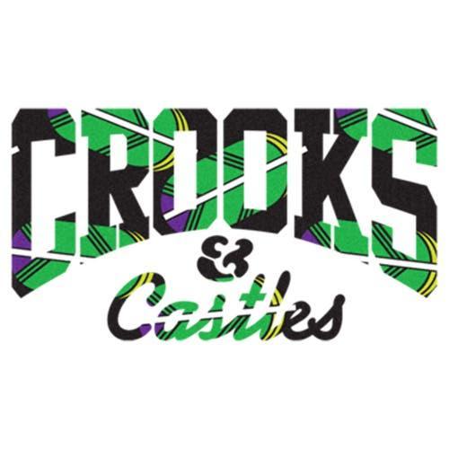 Men's Crooks & Castles Black Tropical Print  Graphic T-Shirt in White at Nordstrom, Size 3X Big Product Image