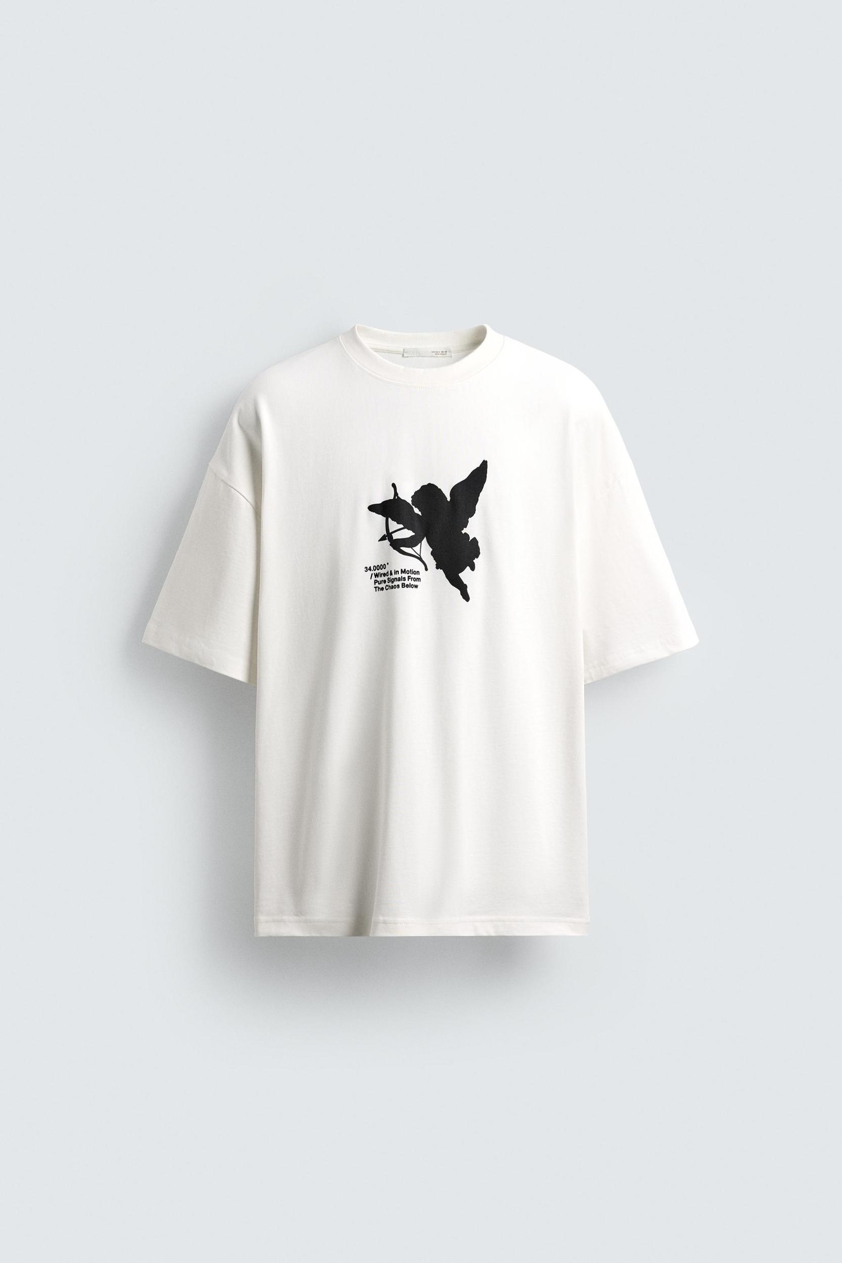 RUBBERIZED PRINT T-SHIRT Product Image