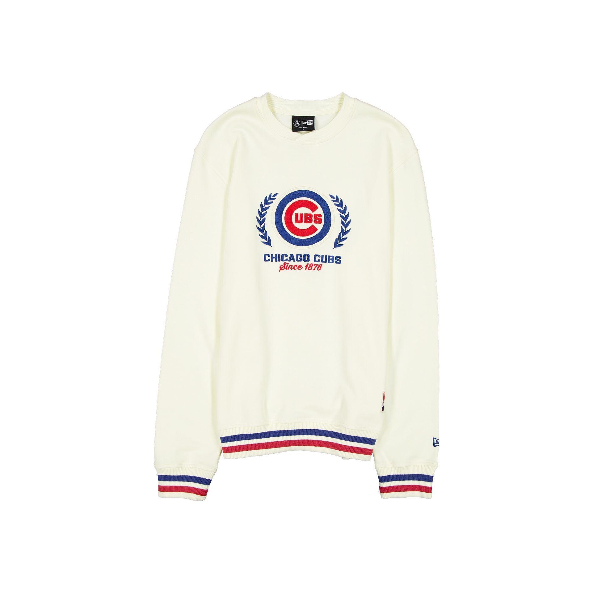 Houston Astros Throwback Chrome White Crewneck Male Product Image