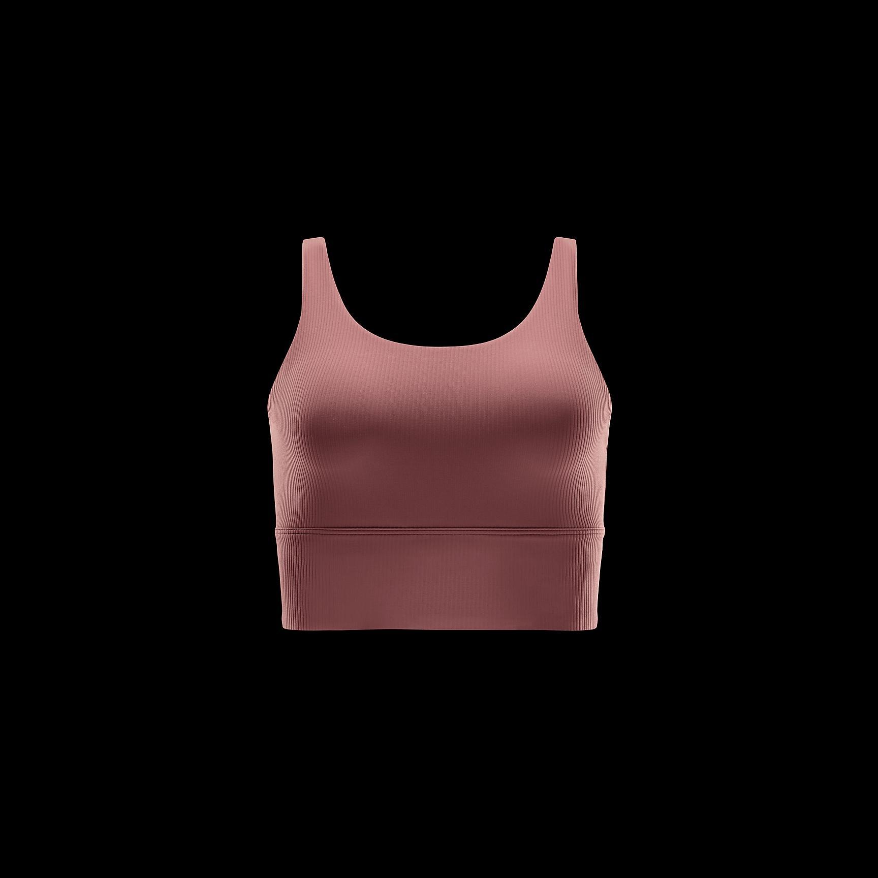 Nike Zenvy Rib Women's Light-Support Padded Longline Sports Bra Product Image