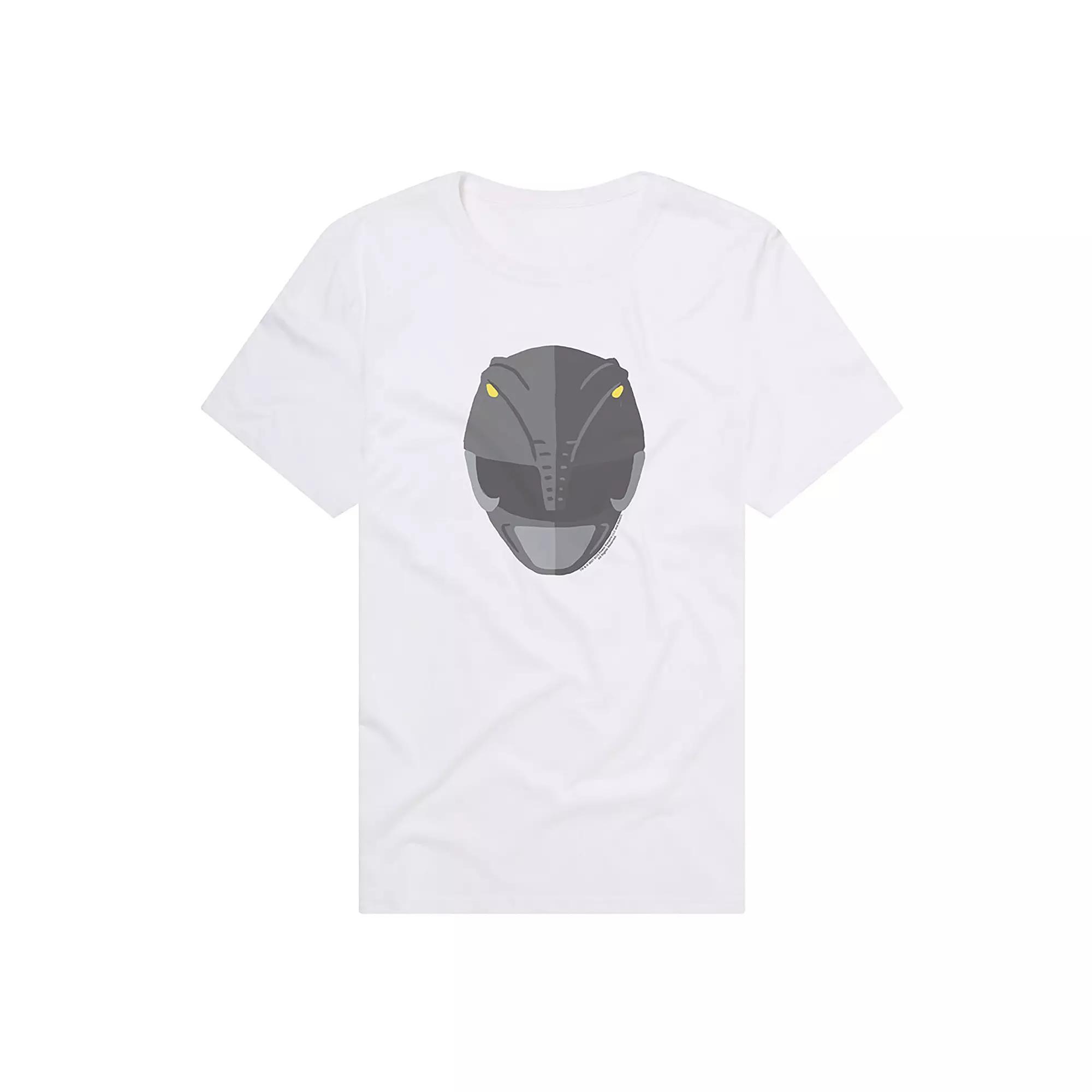 Men's Power Rangers Zack Taylor Graphic Tee, Size: XXL, White Product Image