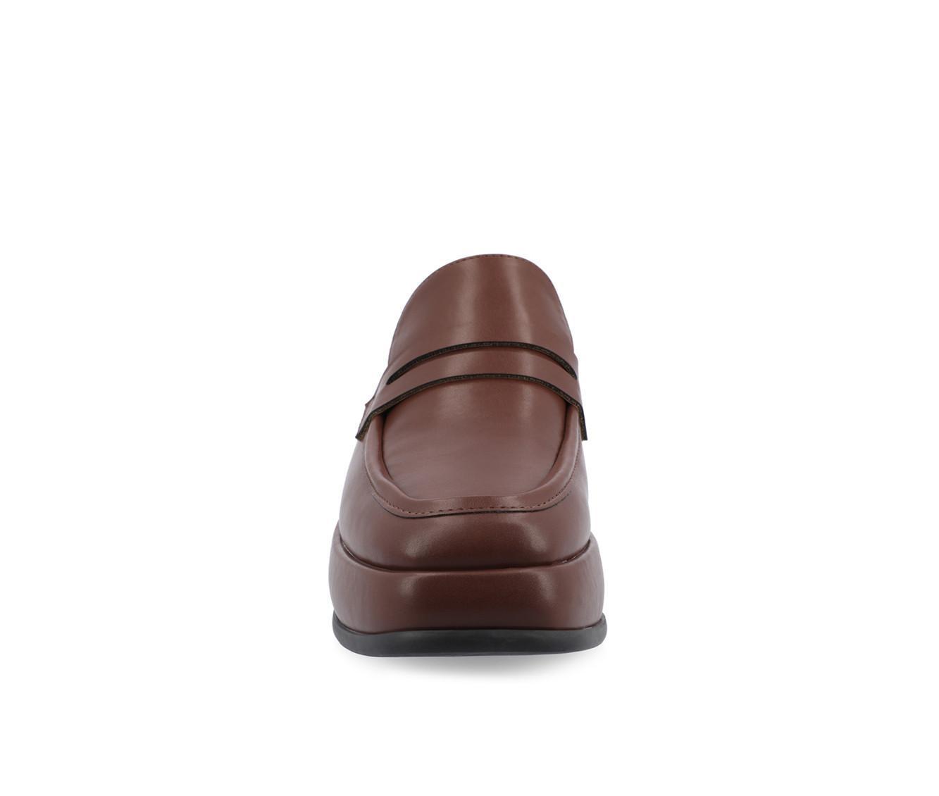 Women's Journee Collection Antonina Platform Loafer Mules Product Image