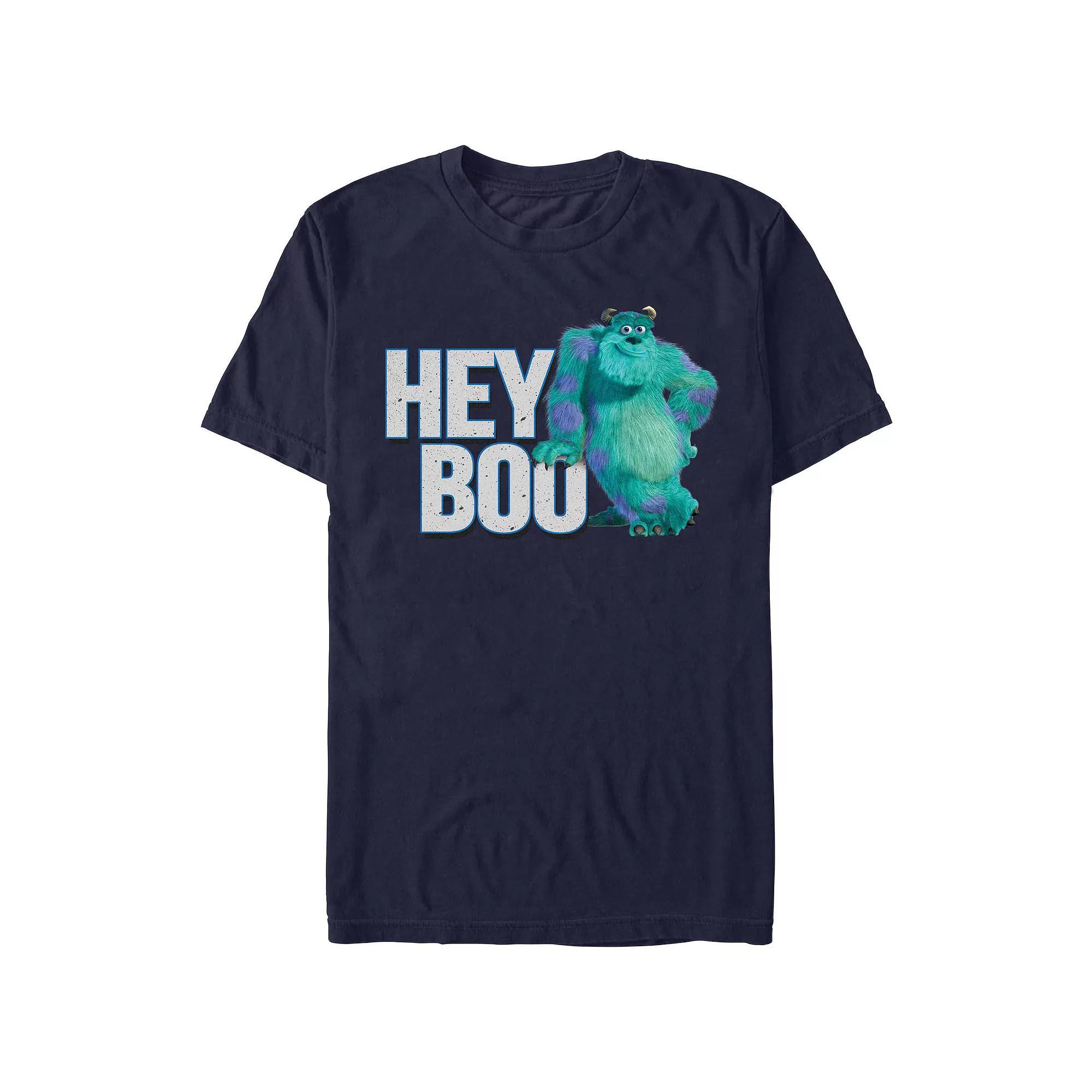 Men's Monsters Inc Sulley Hey Boo Graphic Tee, Size: Medium, Blue Product Image