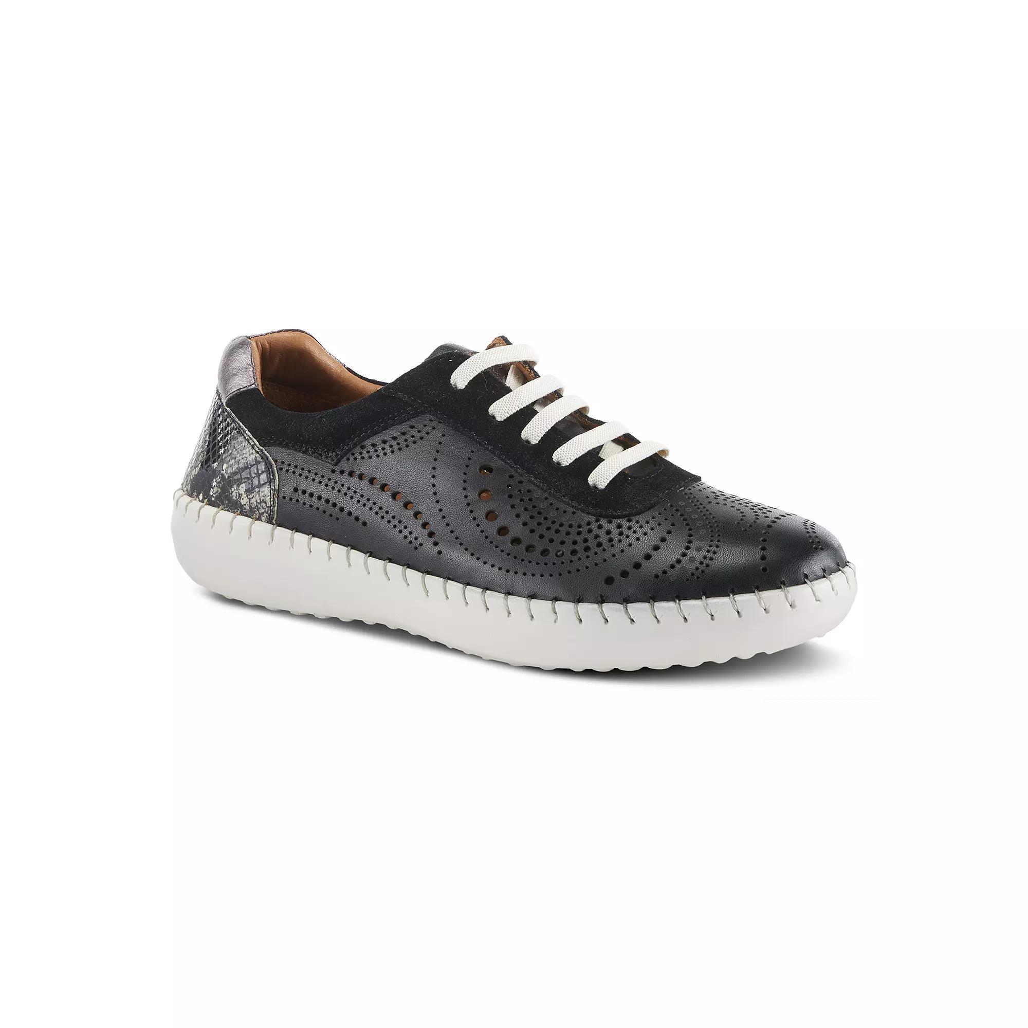 Spring Step Jumilla Womens Leather Sneakers Product Image