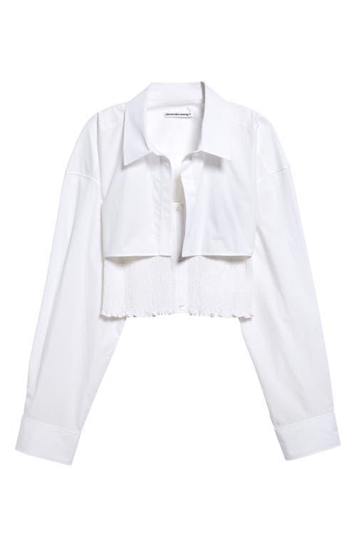 Womens Smocked Cami Overshirt Twinset Product Image