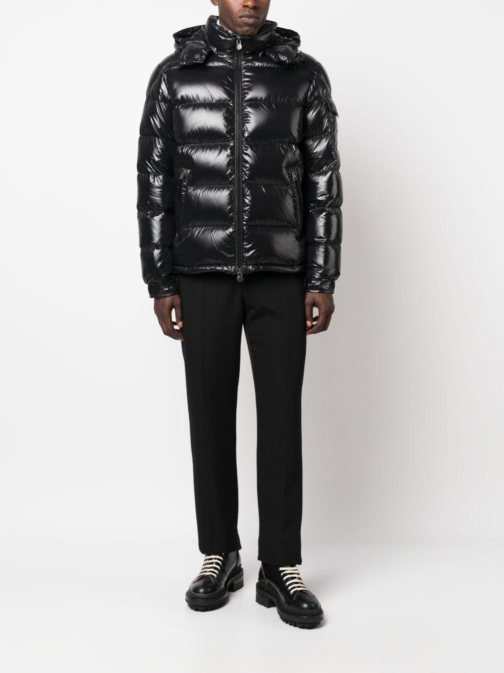 Maya zip-up padded hooded jacket Product Image