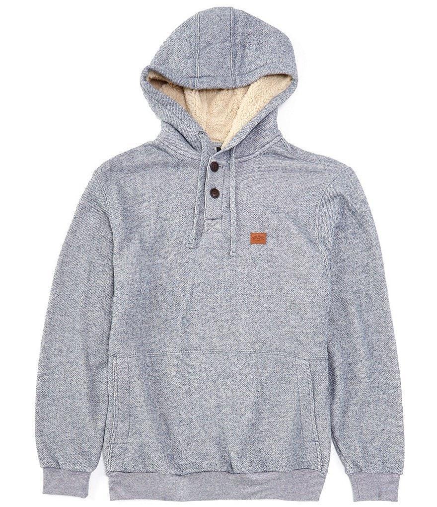 Billabong Hudson Long Sleeve Terry Fleece Hoodie Product Image
