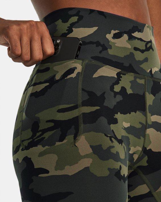 Plus Size Women's Under Armour 8-in. High-Rise Motion Bike Shorts, Size: 1XL, Black  Gray Product Image