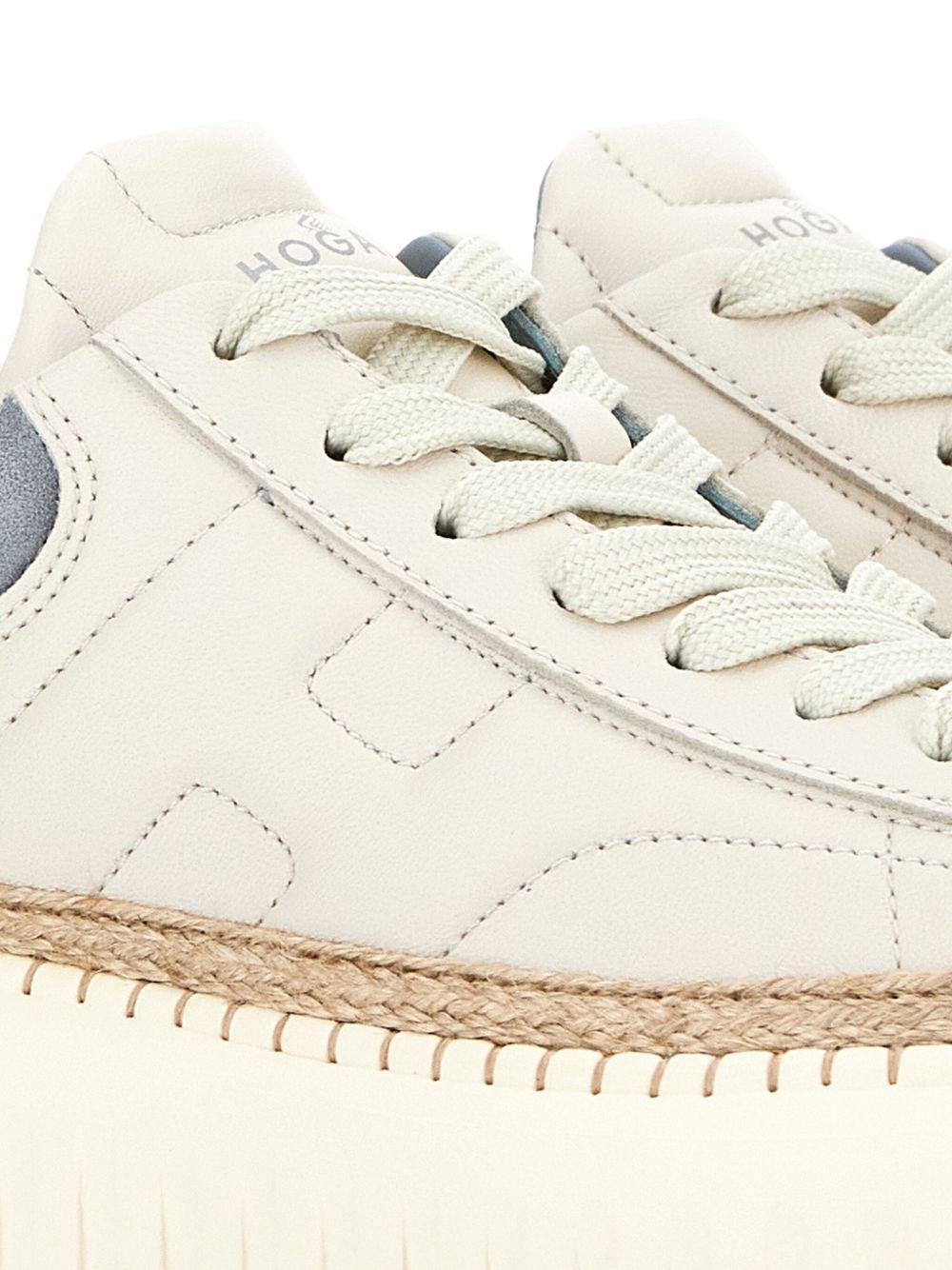 H-Stripes leather sneakers Product Image