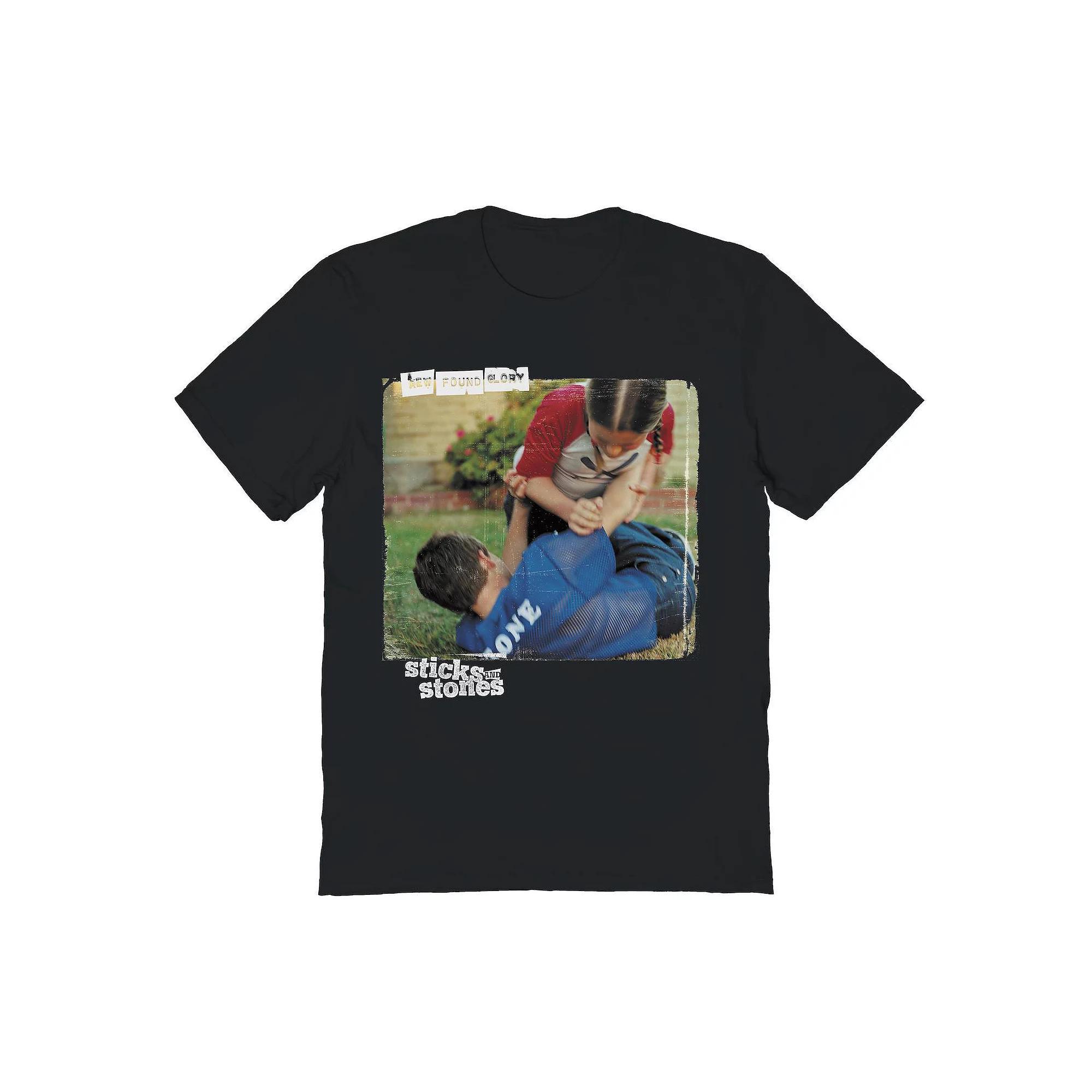 Men's New Found Glory Album Cover Graphic Tee, Size: XL, Black Product Image
