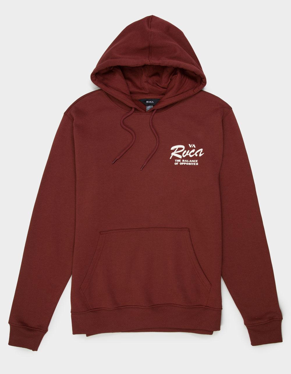 RVCA Scrambler Mens Hoodie - RUST Product Image