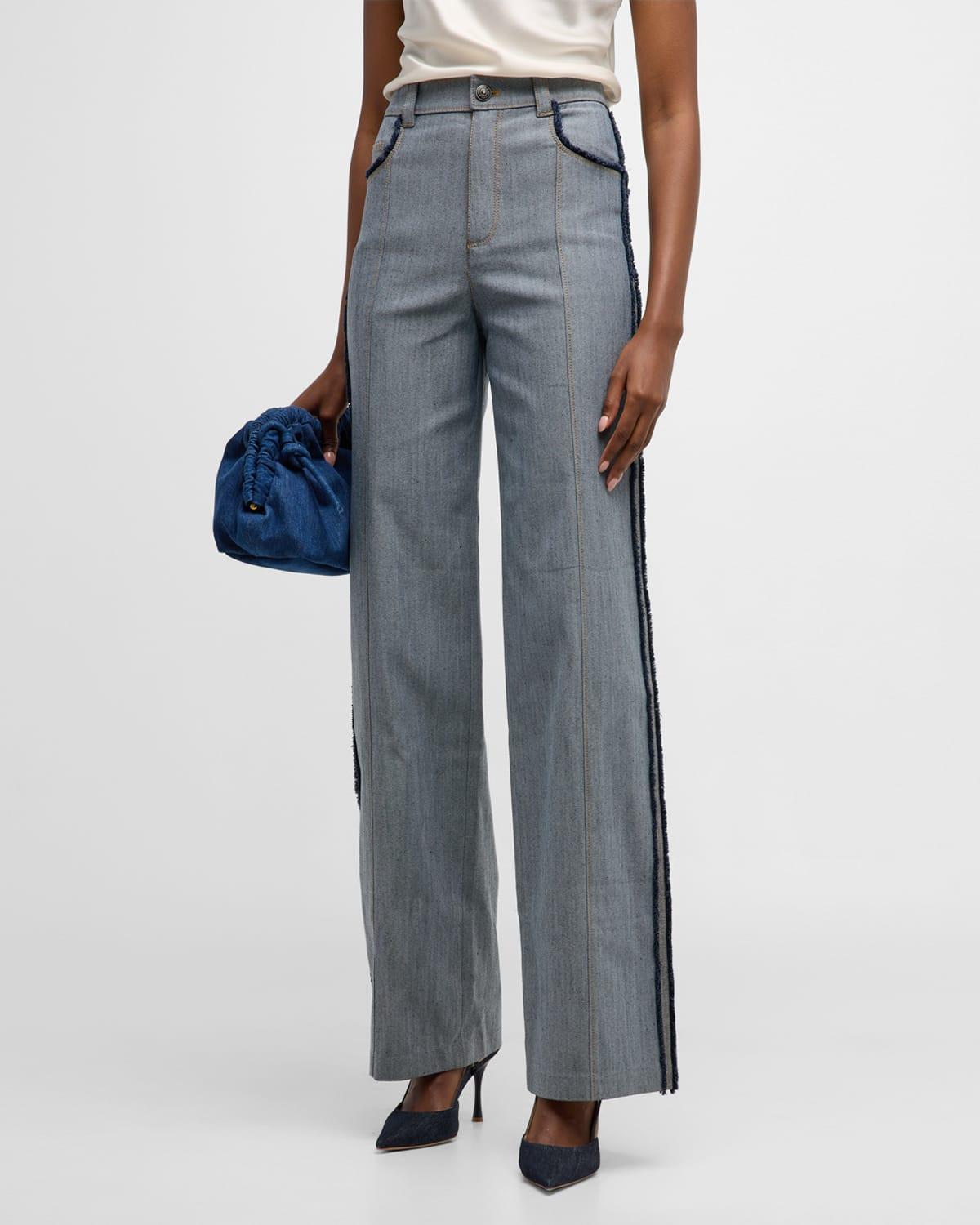 Cinq a Sept Francine High Rise Jeans in Indigo Product Image