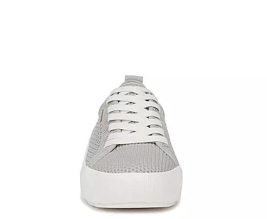 Dr. Scholl's Time Off Knit Women's Platform Sneakers, Size: 9, White Product Image