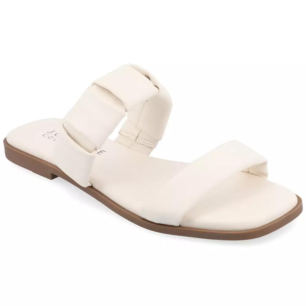 Journee Pegie Women's Tru Comfort Foam™ Sandals, Size: 10, Ivory Product Image