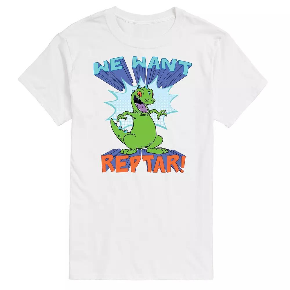 Big & Tall Rugrats We Want Reptar Graphic Tee, Mens Product Image