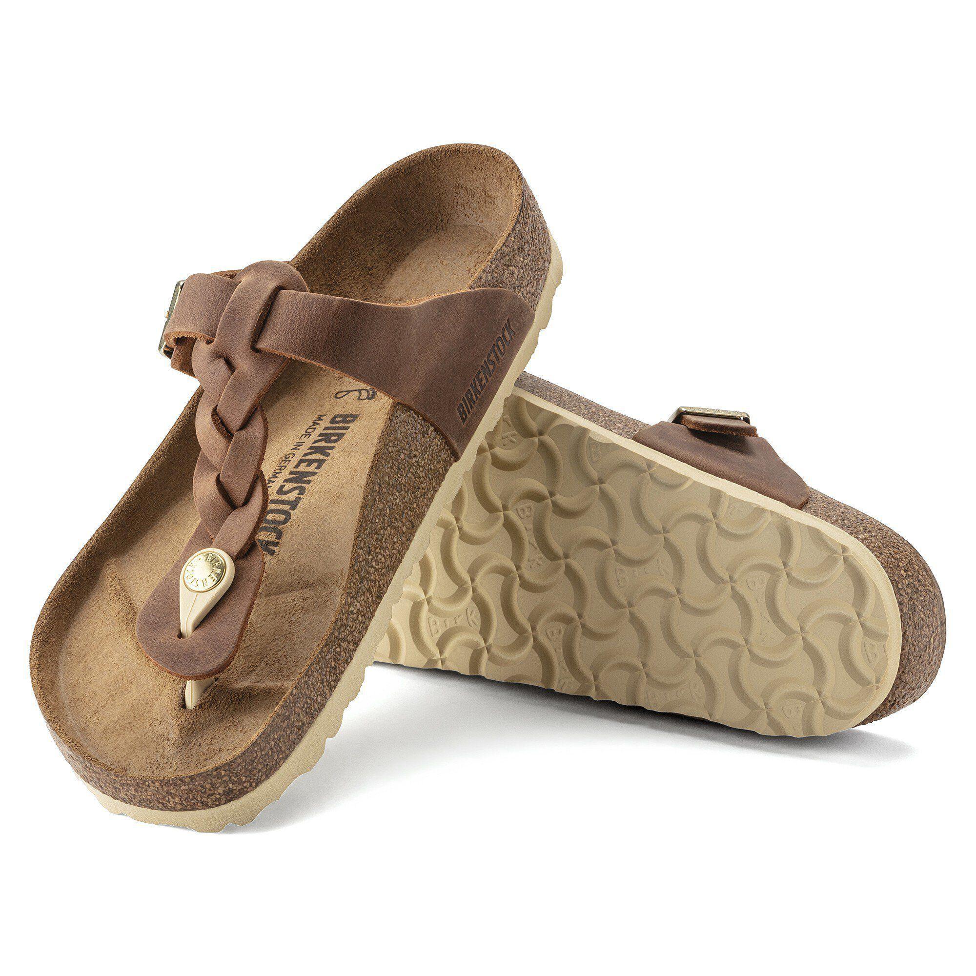 Gizeh Braided Natural Leather Oiled Product Image