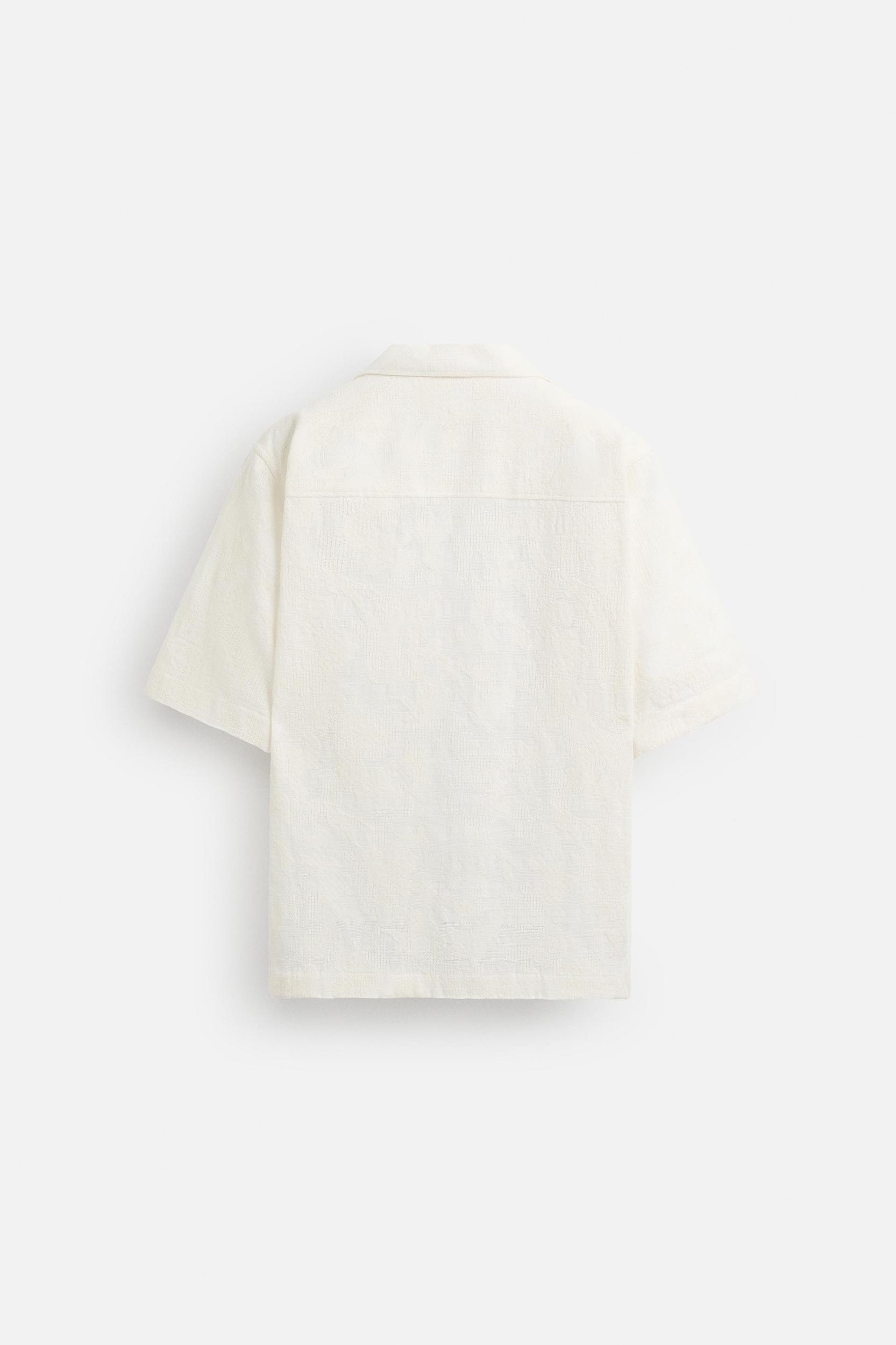 FLORAL JACQUARD SHIRT Product Image