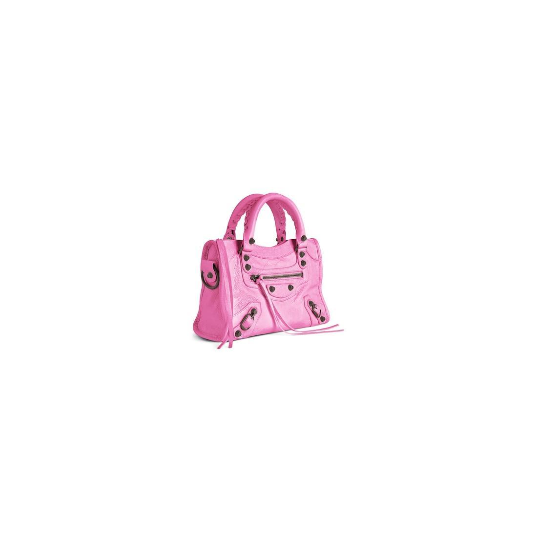 Women's Le City Bag Mini in Glossy Pink Product Image