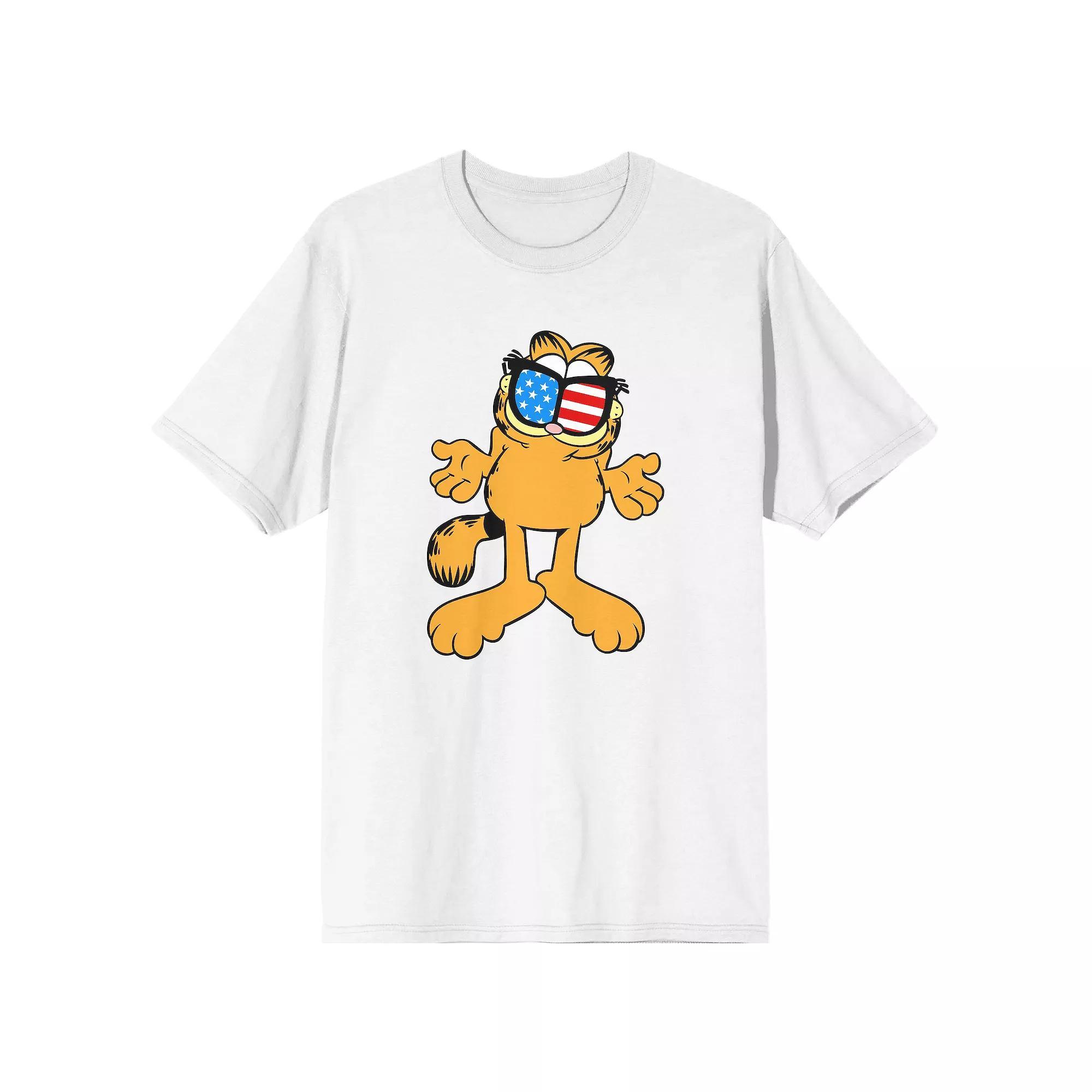 Men's Garfield Classic Tee, Size: Small, White Product Image