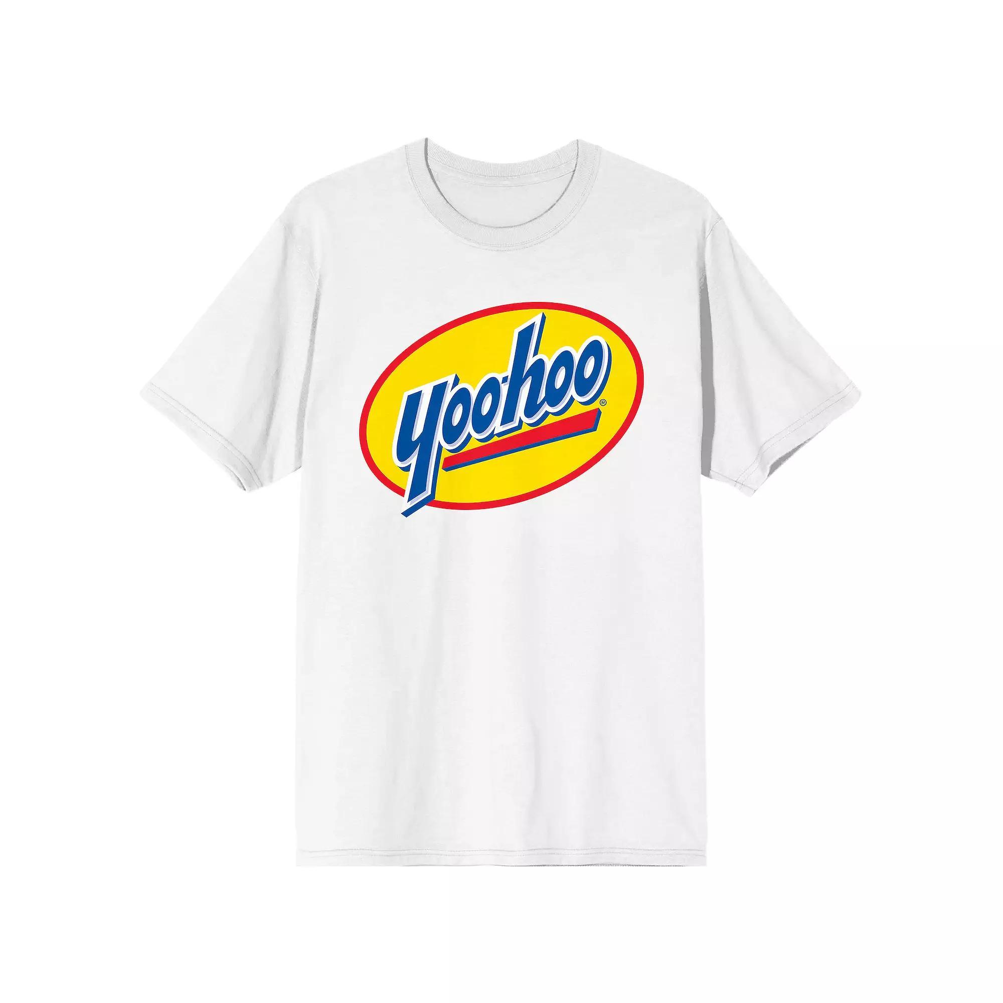 Men's Yoo-hoo Chocolate Drink Logo Tee, Size: XXL, White Product Image