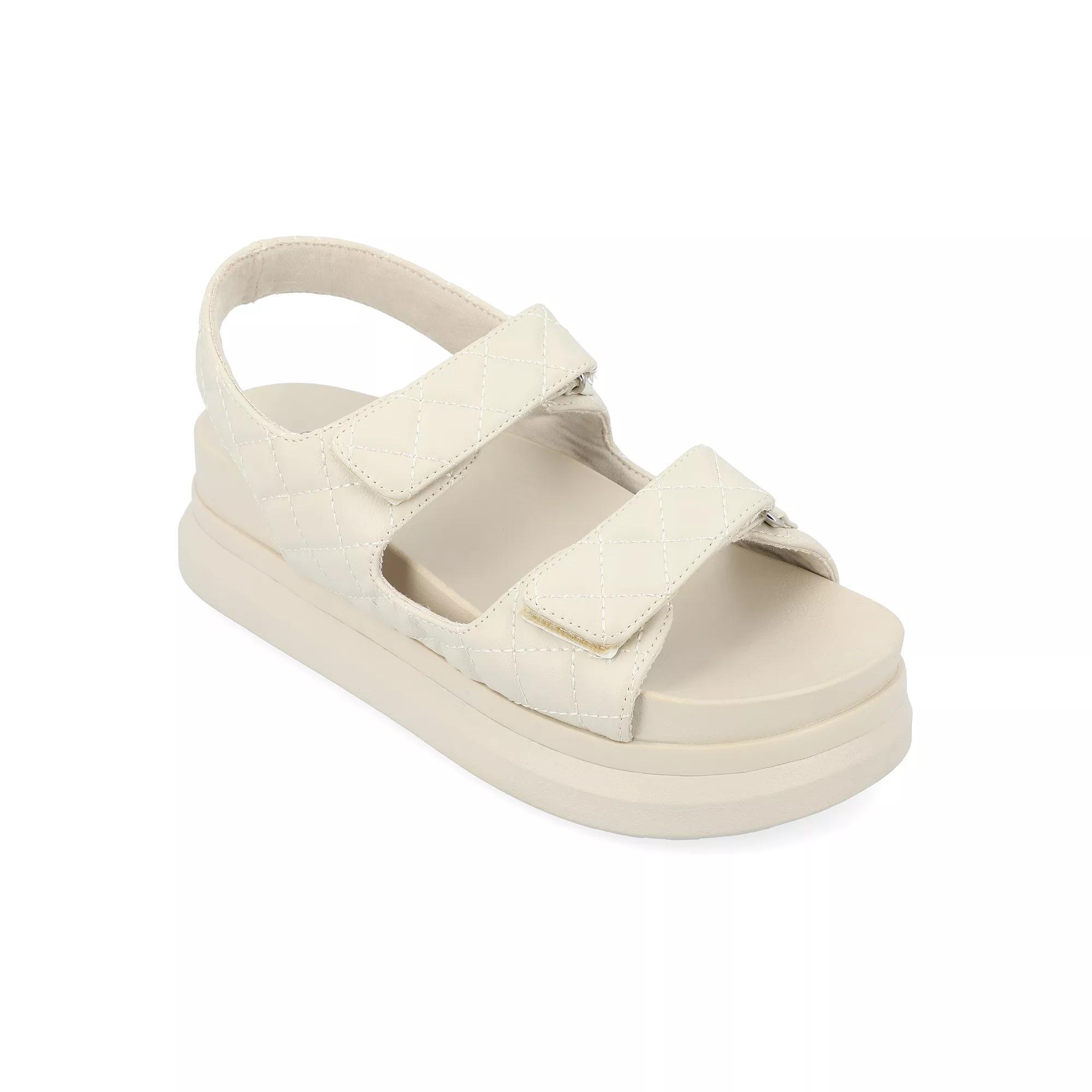 Journee Debby Womens Platform Sandals Product Image