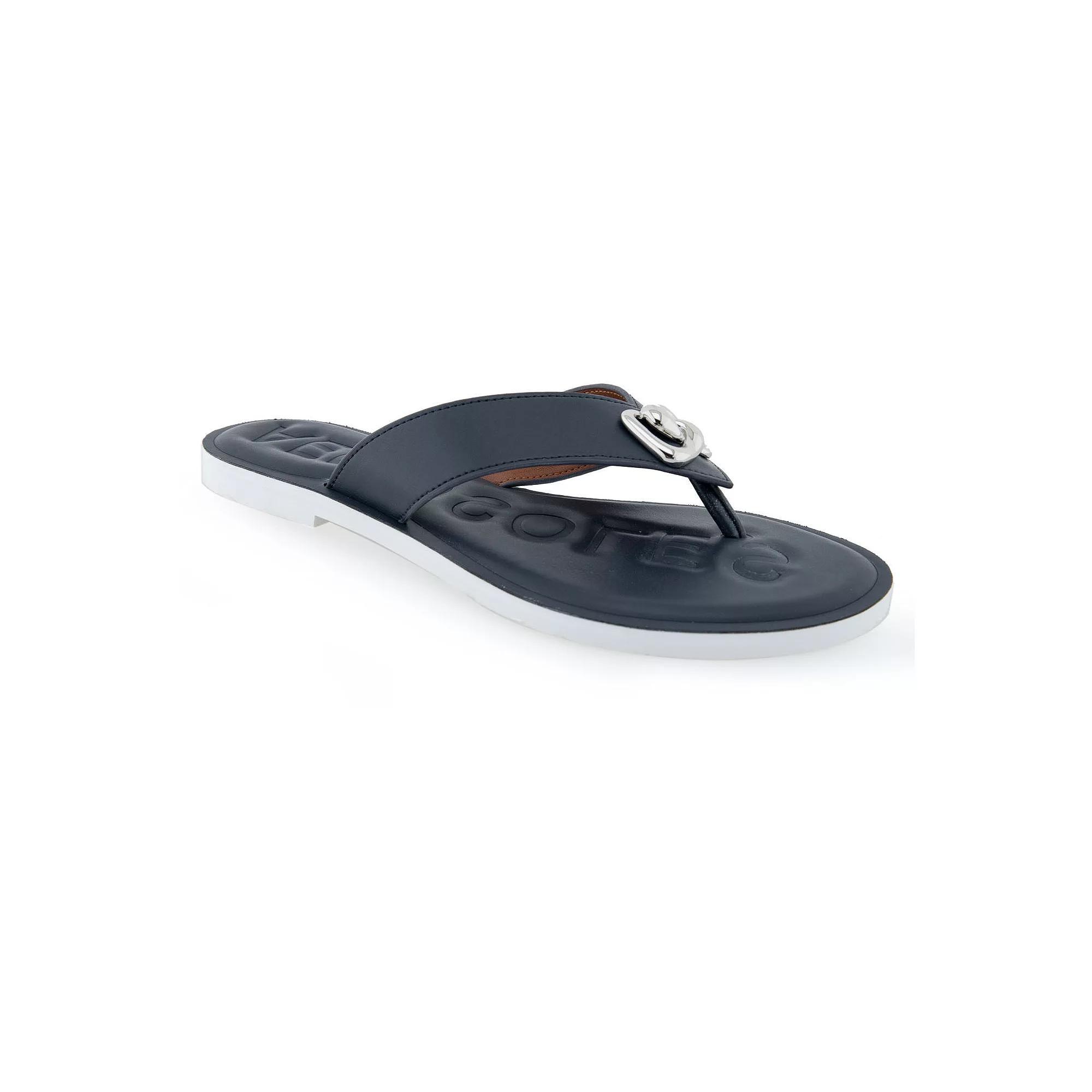 Aerosoles Galen Women's Flip Flop Sandals, Size: 9.5, Blue Pu Product Image