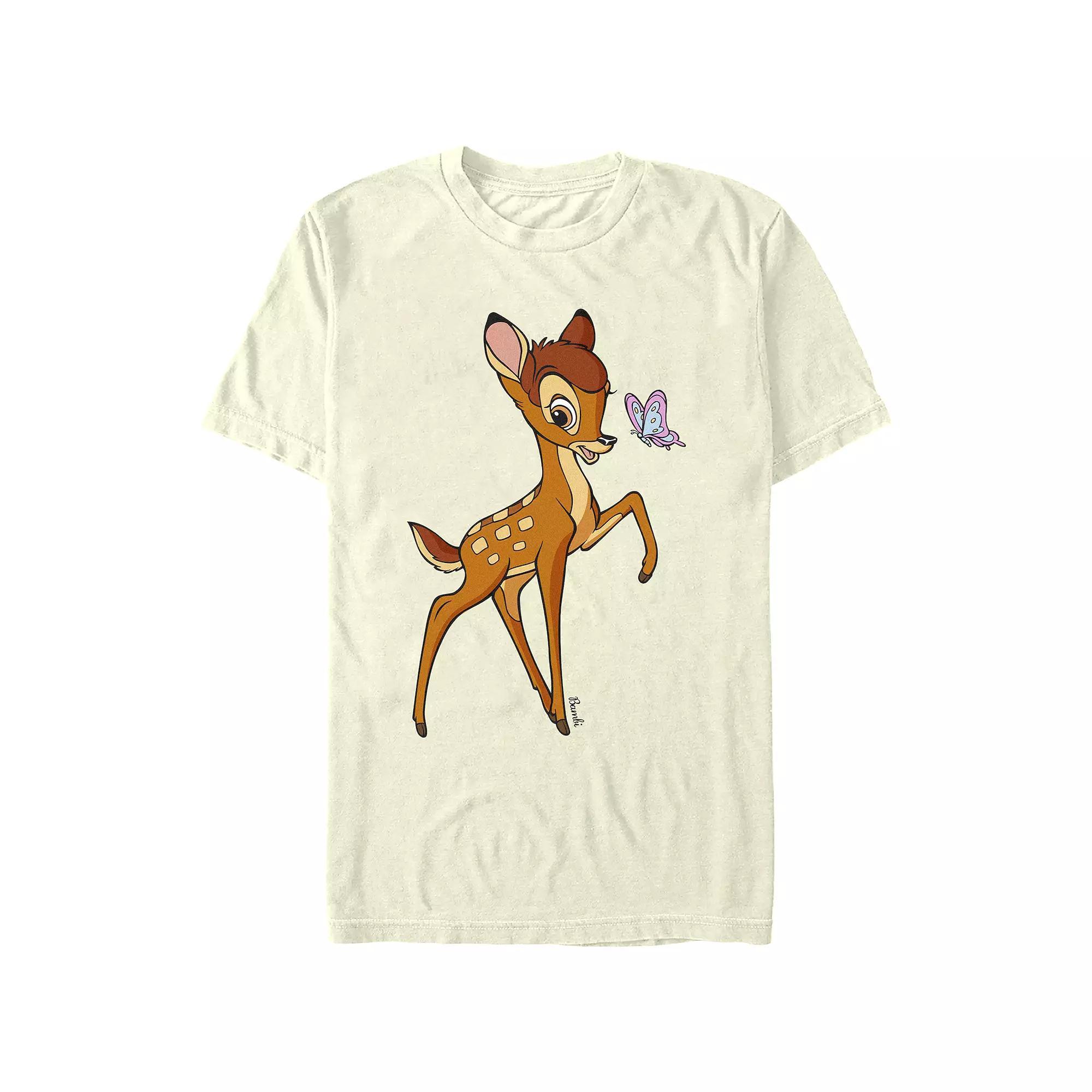 Disney's Bambi Happy Juniors' Graphic Tee, Women's, Size: Medium, Natural Product Image