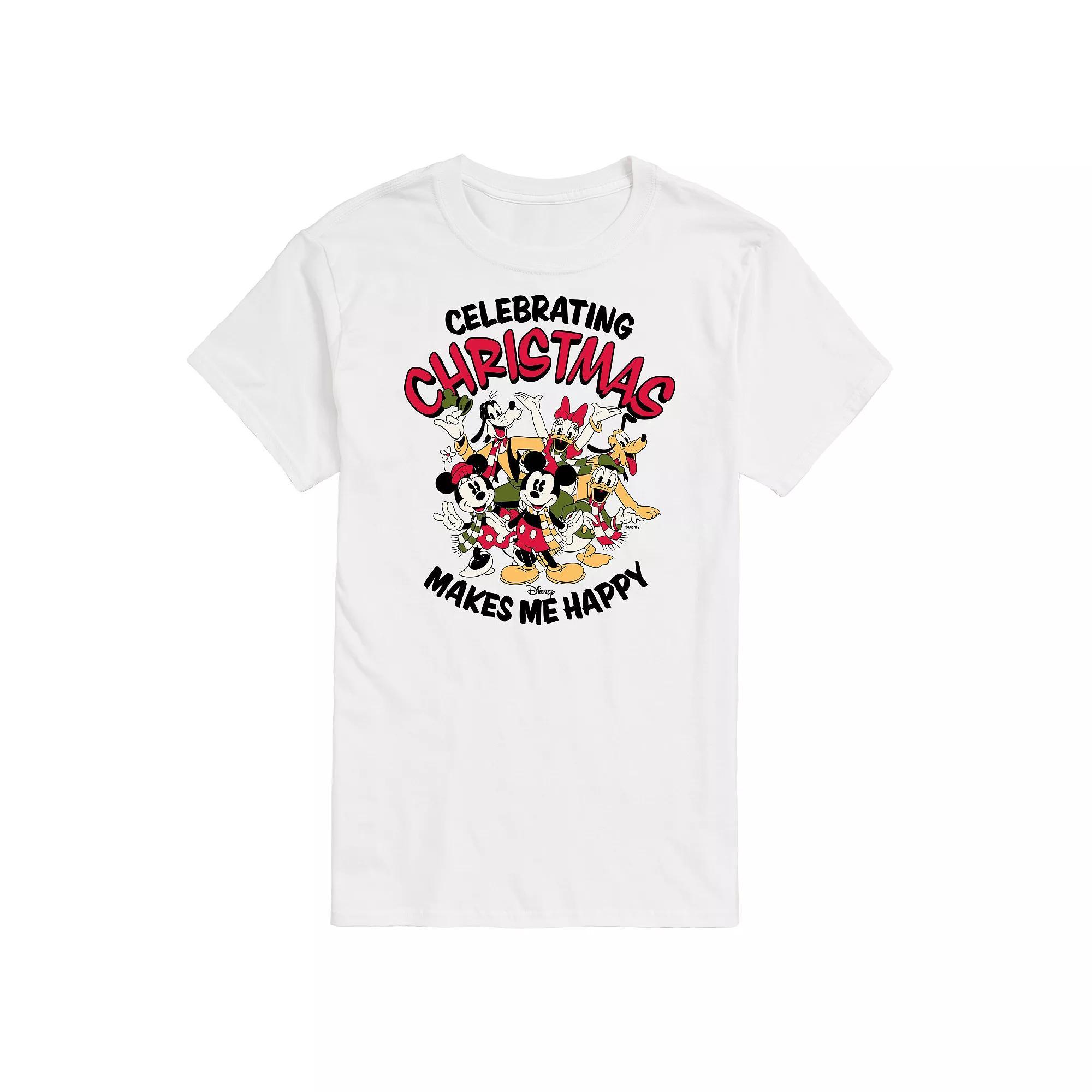 Disney Mens Celebrating Christmas Tee Product Image