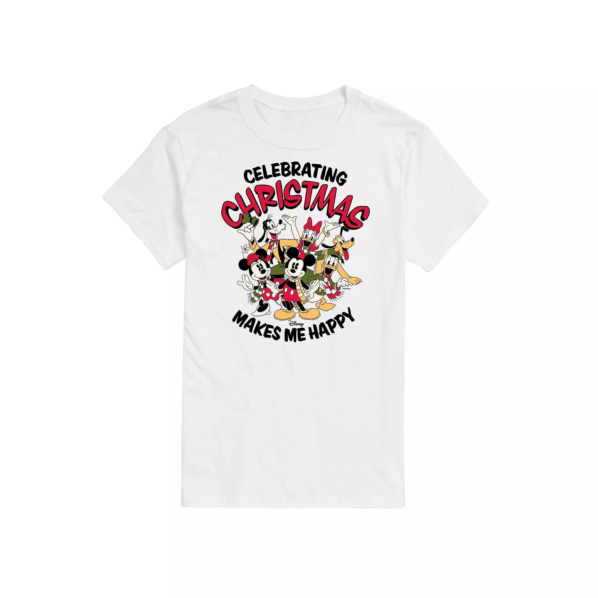 Disney Mens Celebrating Christmas Tee Product Image