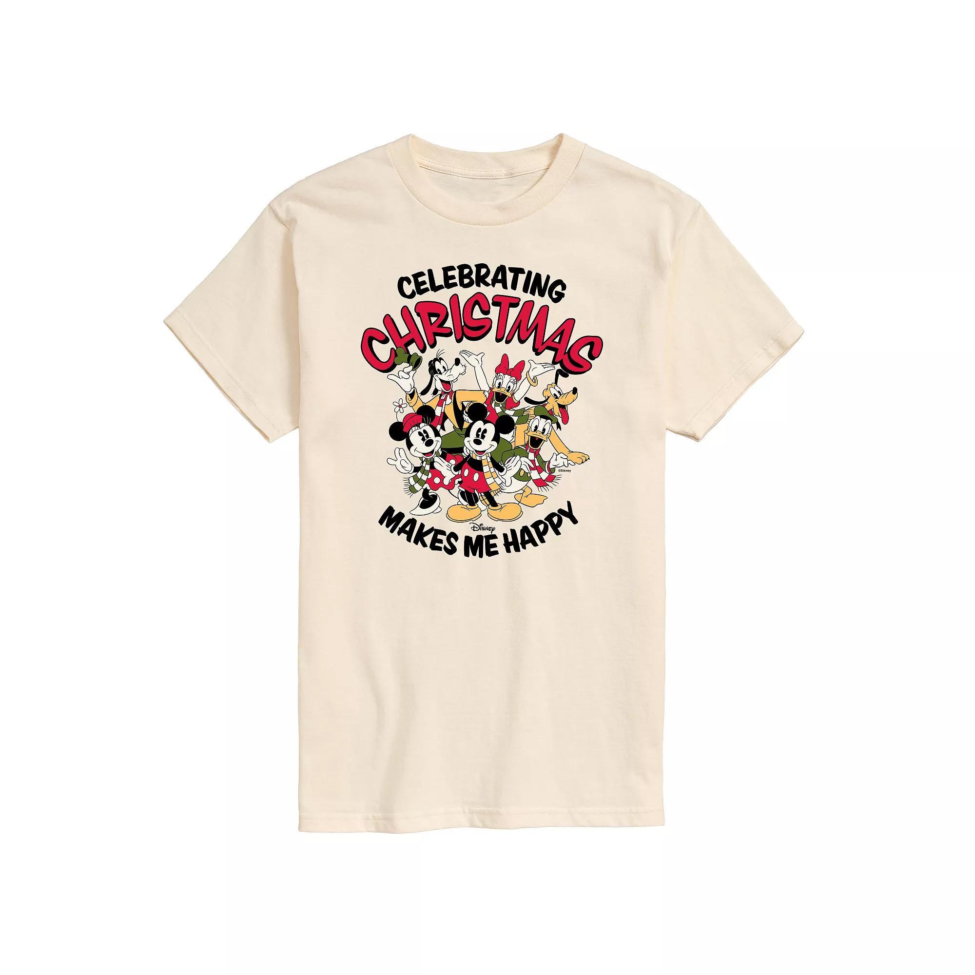 Disney Mens Celebrating Christmas Tee Product Image