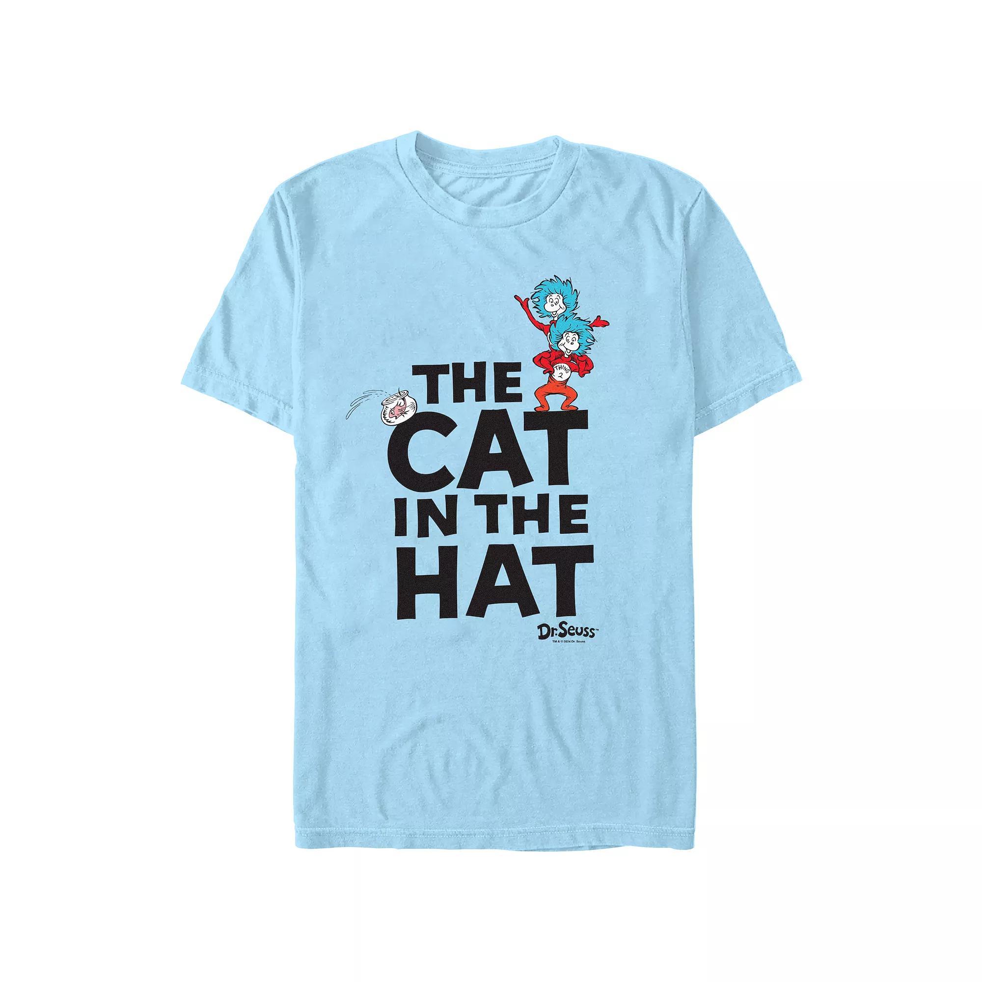 Mens Dr. Seuss The Cat In The Hat Graphic Tee Product Image