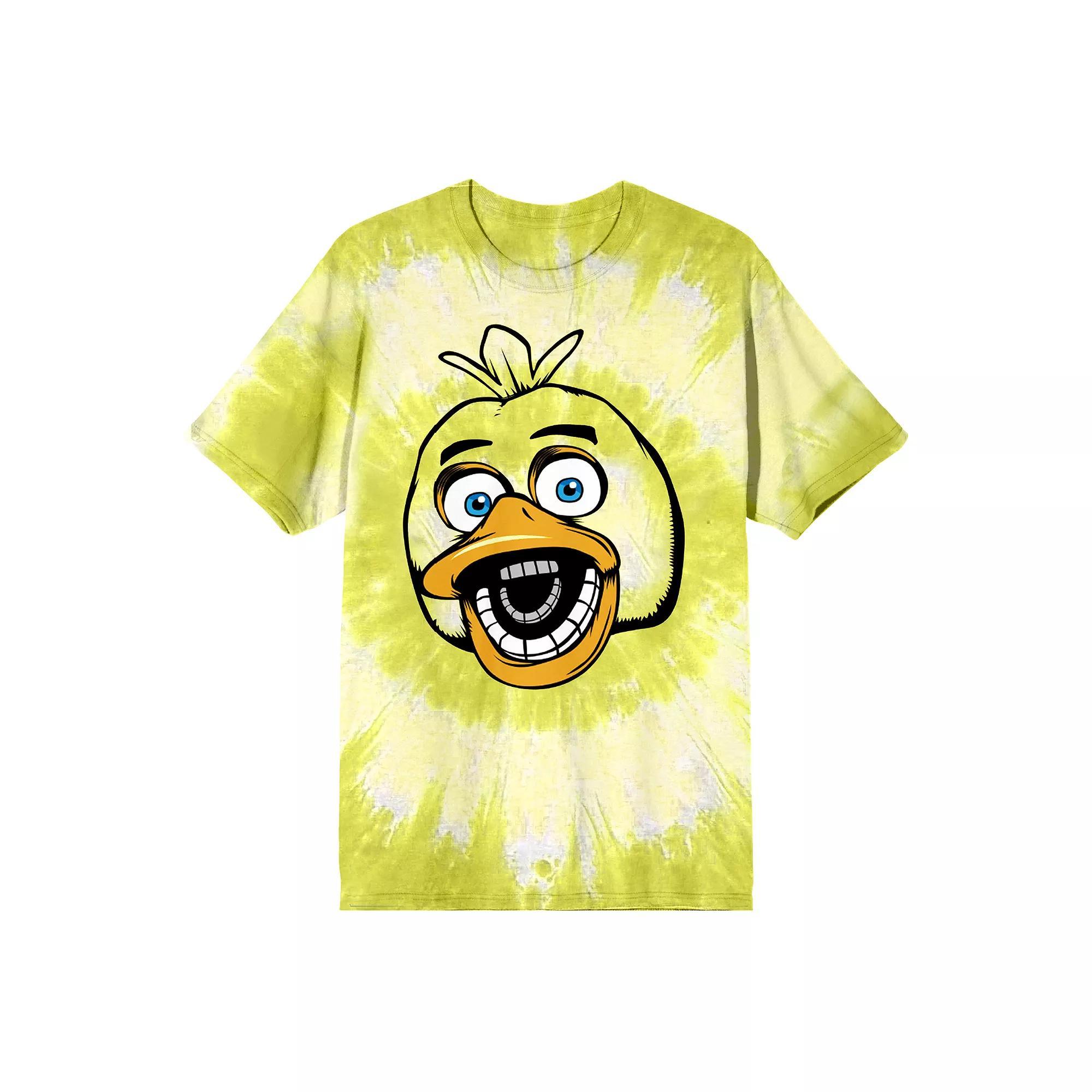 Men's Five Nights At Freddys Chica Graphic Tee, Size: XL, Yellow Product Image