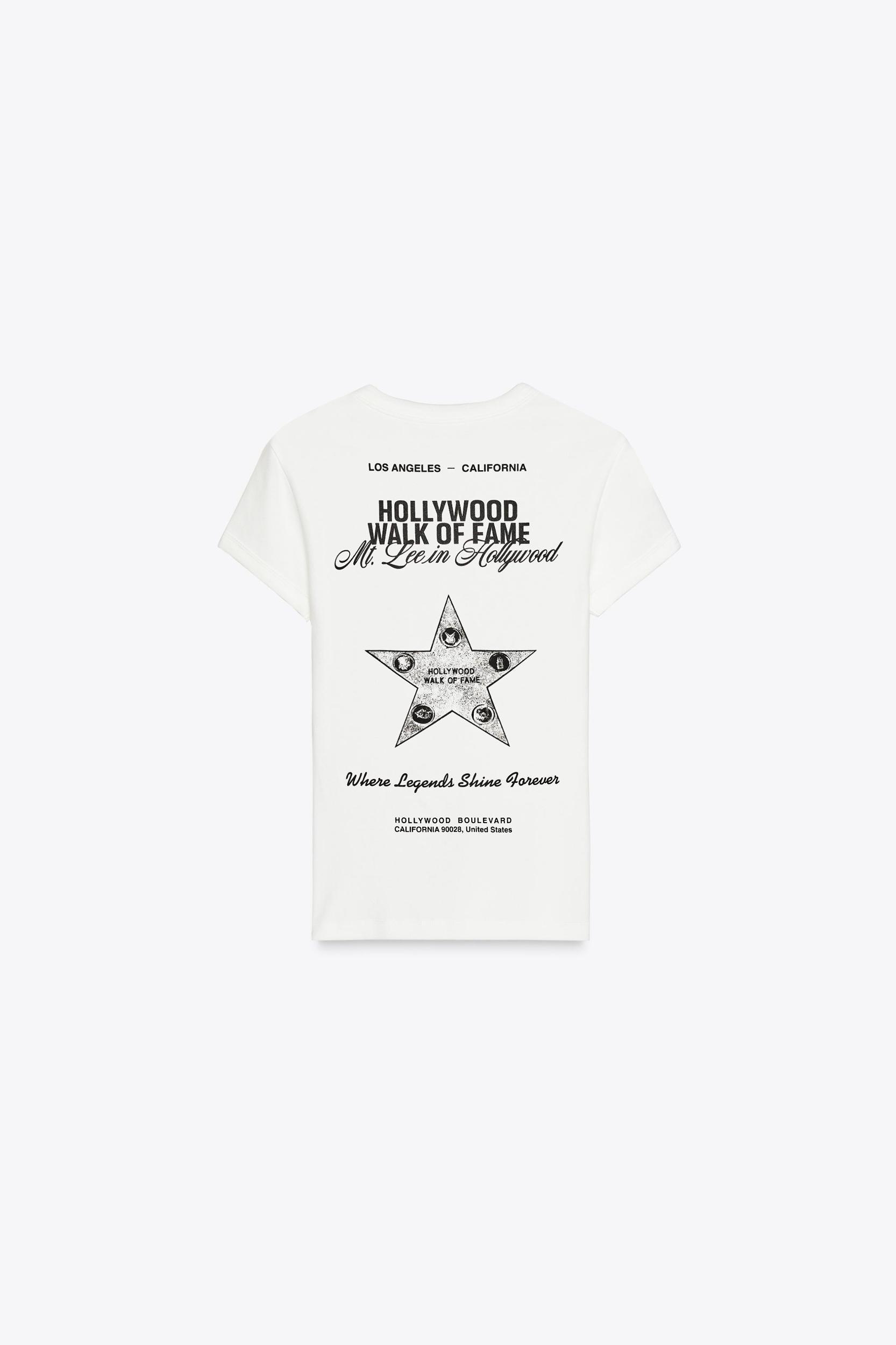 HOLLYWOOD PRINTED T-SHIRT Product Image