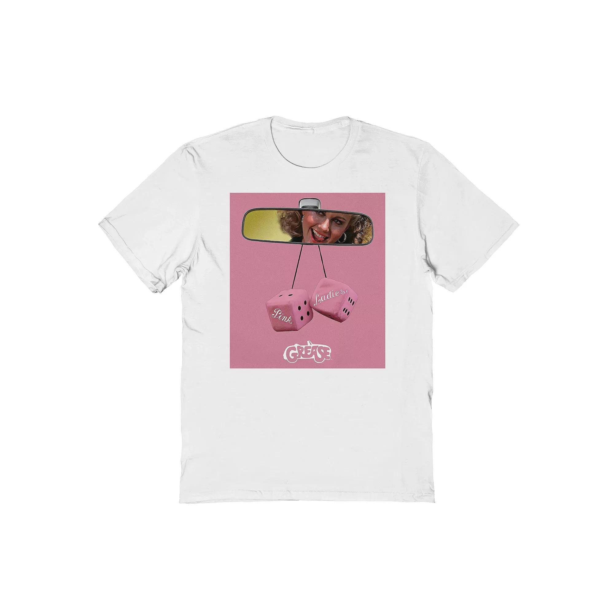Men's Pink Ladies Graphic Tee, Size: XL, White Product Image