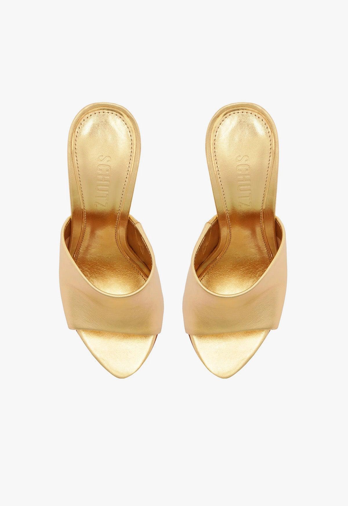 Aprill Woven Leather Sandal Product Image