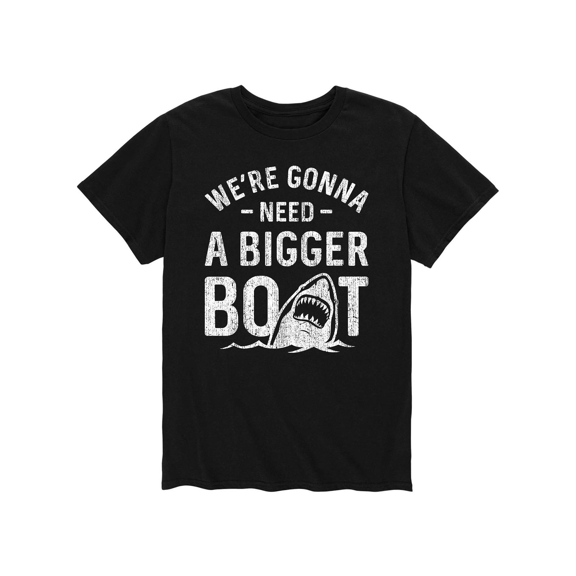 Mens Gonna Need A Bigger Boat Tee Product Image