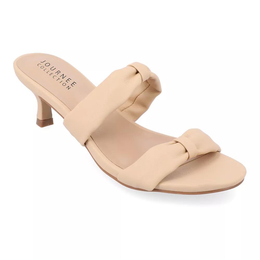 Journee Dyllan Women's Dressy Pumps, Size: 9.5, Beige Product Image