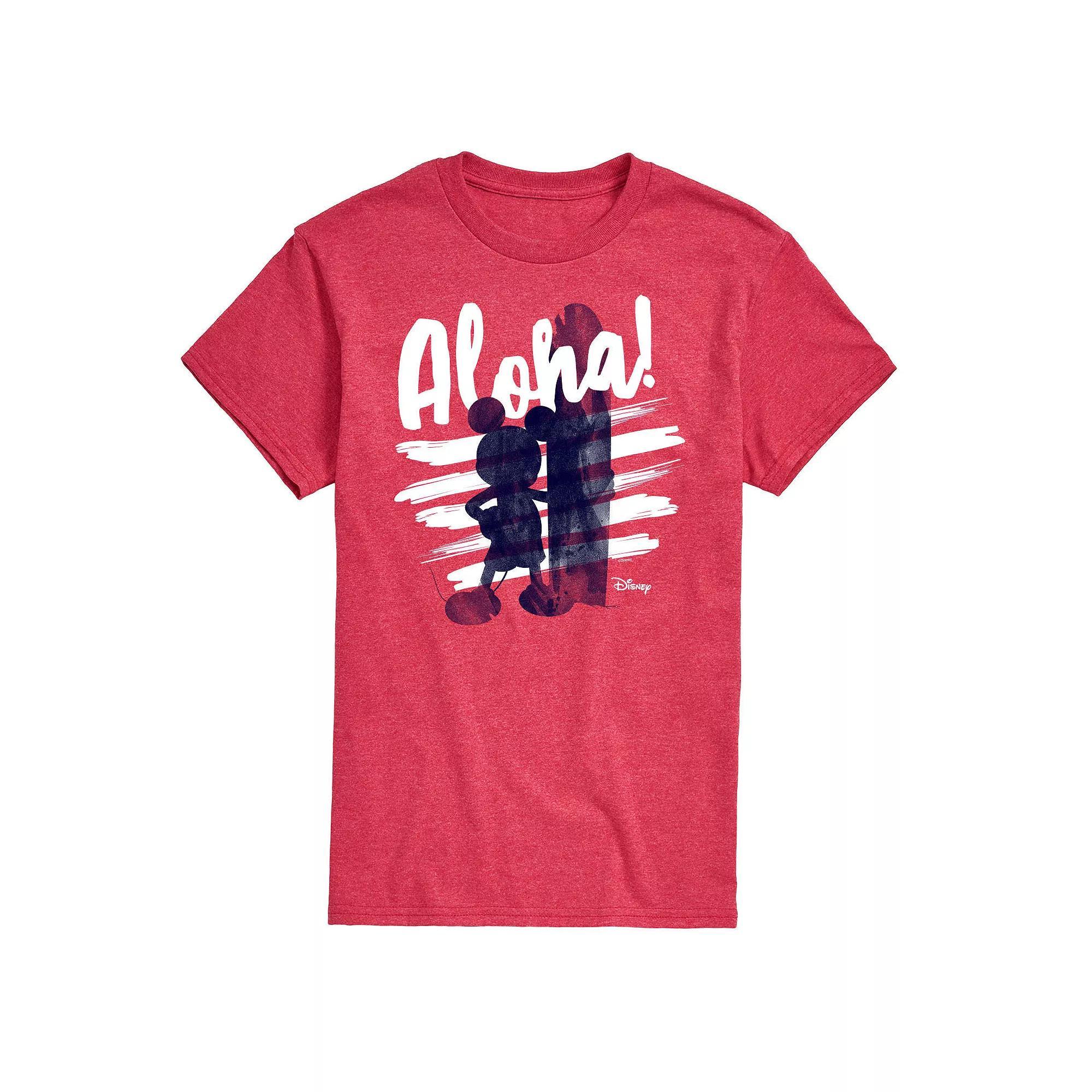 Big & Tall Disney Aloha Tee, Mens Product Image