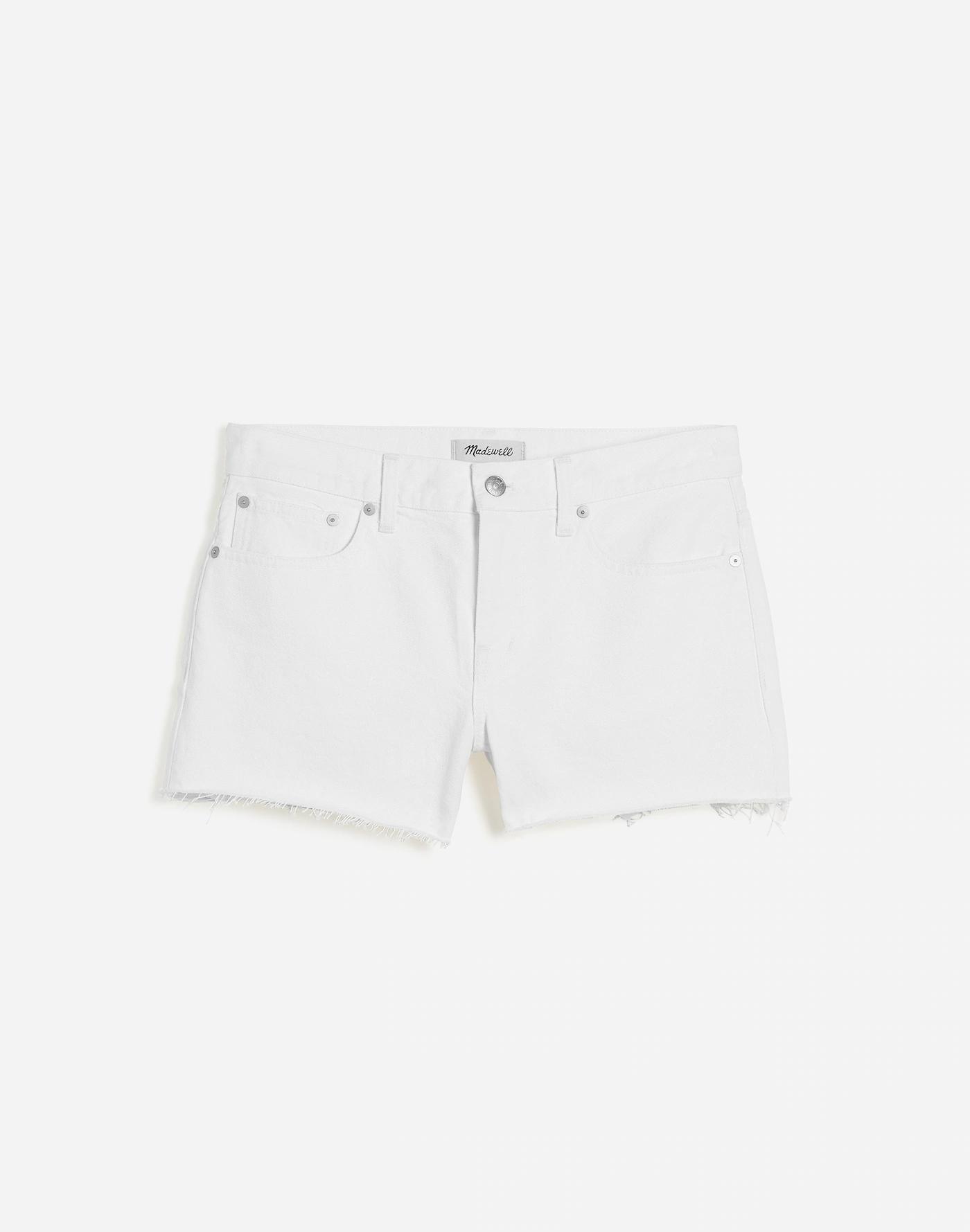 Low-Rise Boyfriend Shorts Product Image