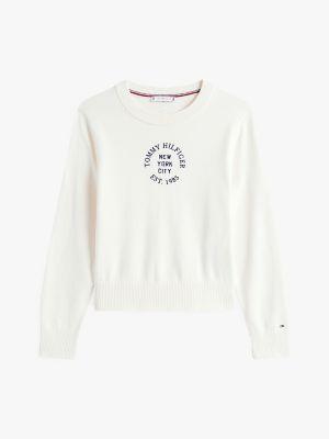 Embroidered Circle Logo Sweater Product Image