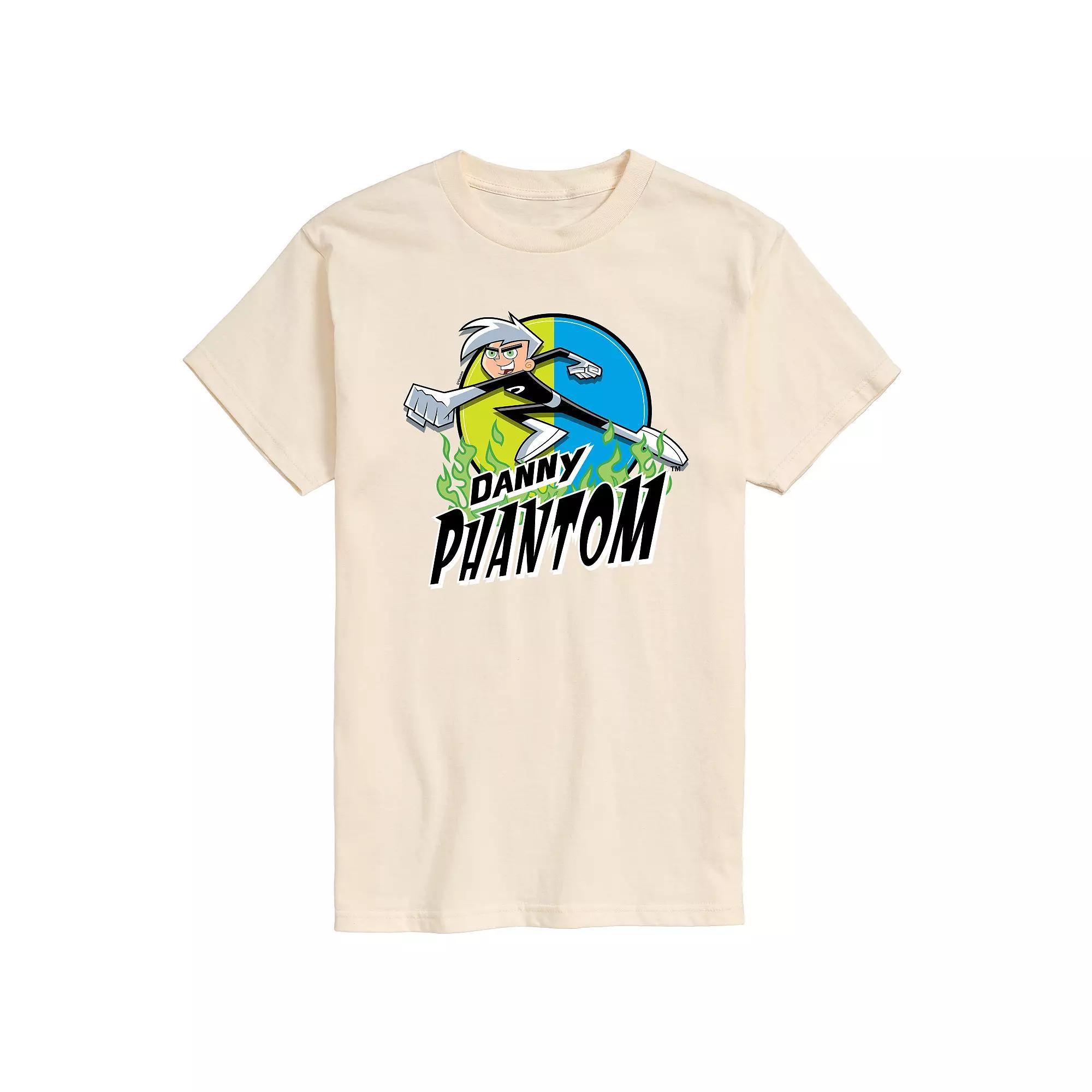 Mens Danny Phantom Danny Badge Graphic Tee Ivory Product Image