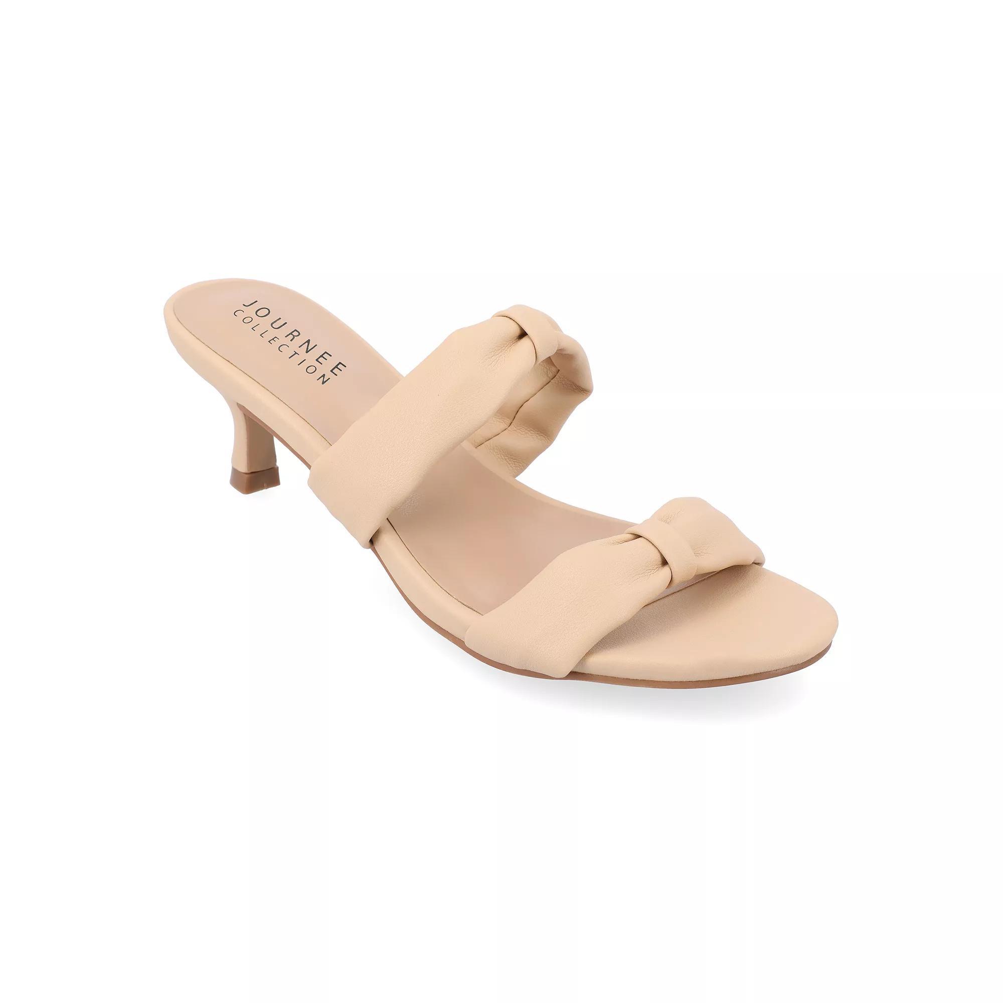 Journee Dyllan Women's Dressy Pumps, Size: 9.5, Beige Product Image
