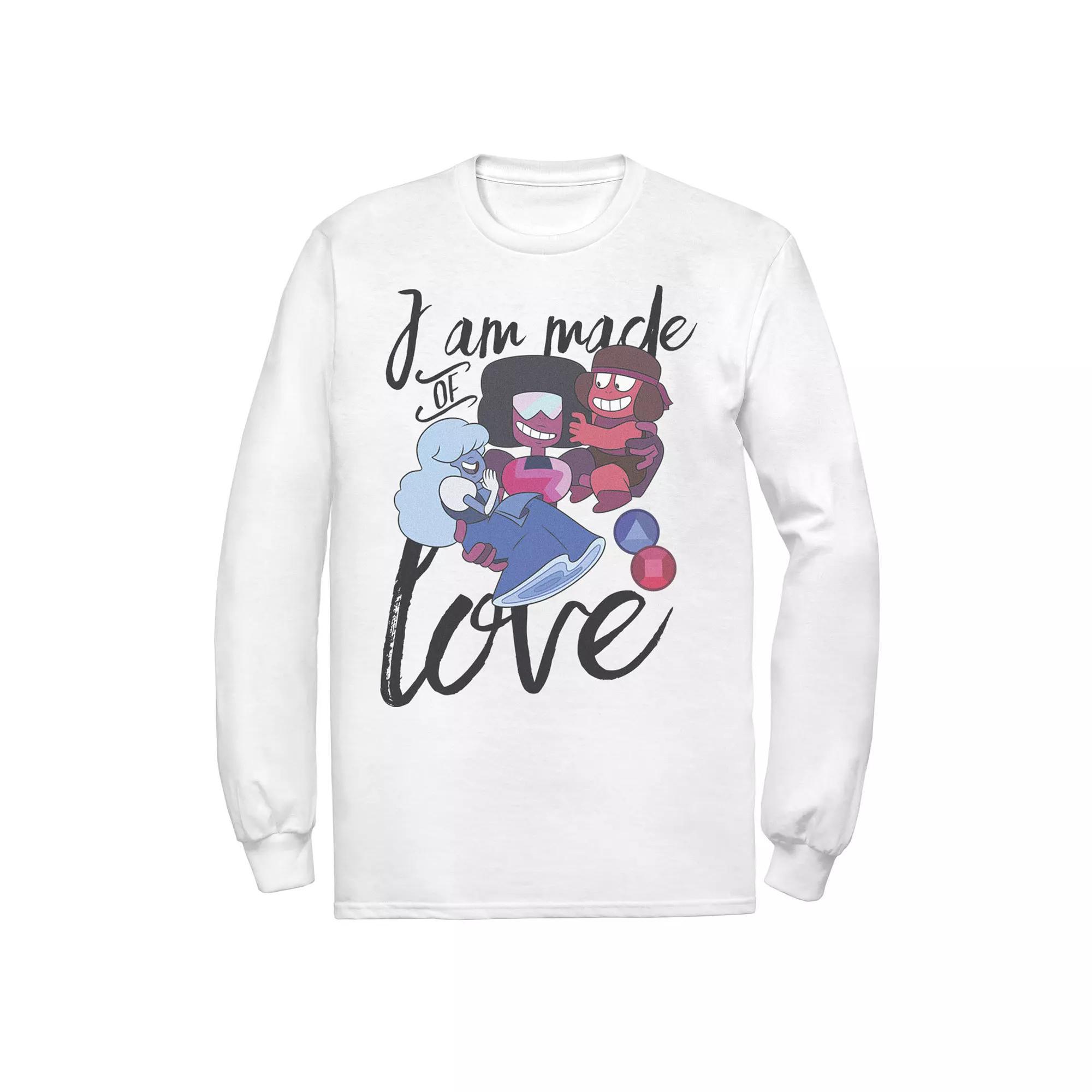 Mens Cartoon Network Steven Universe I Am Made Of Love Tee Product Image