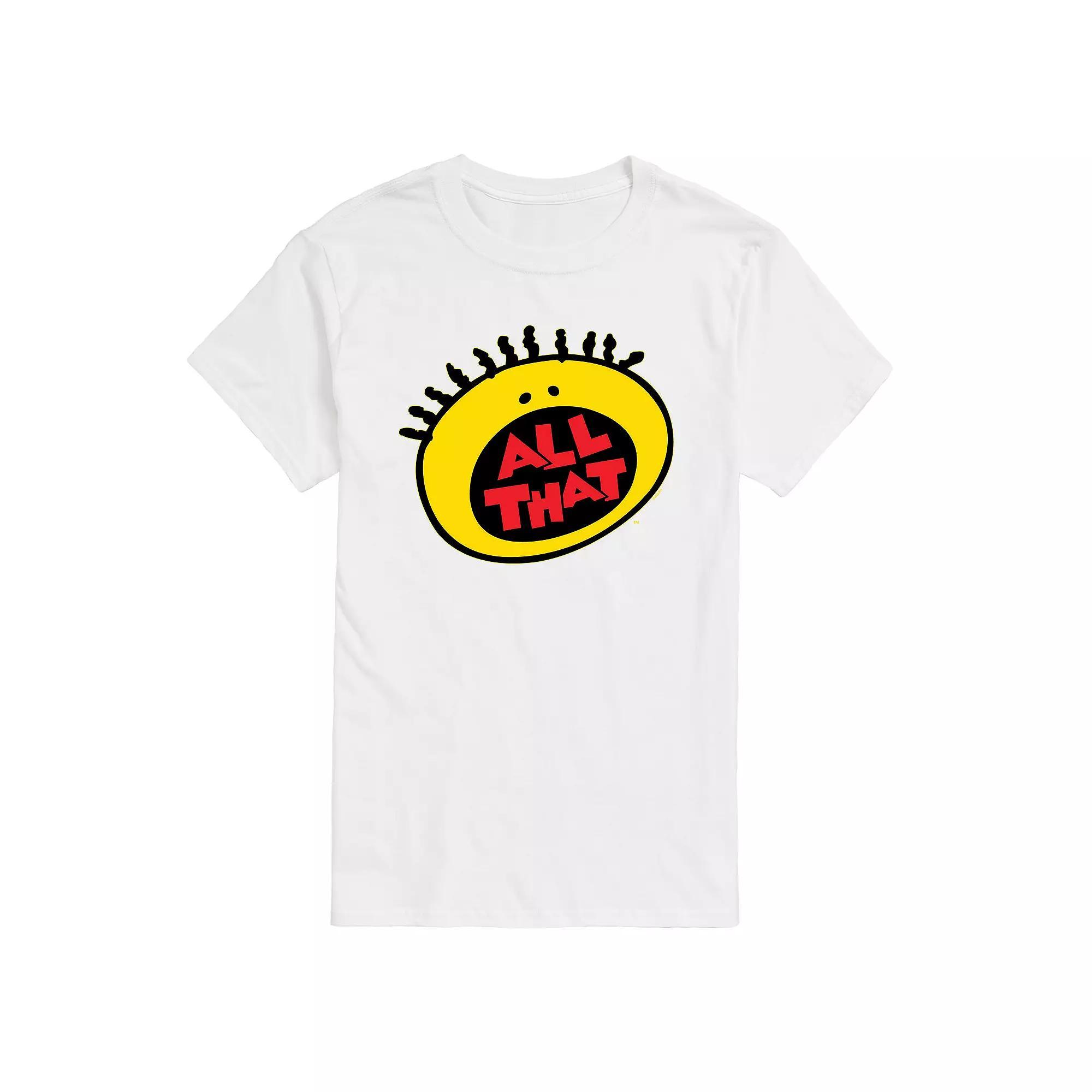 Men's All That Logo Tee, Size: Large, White Product Image