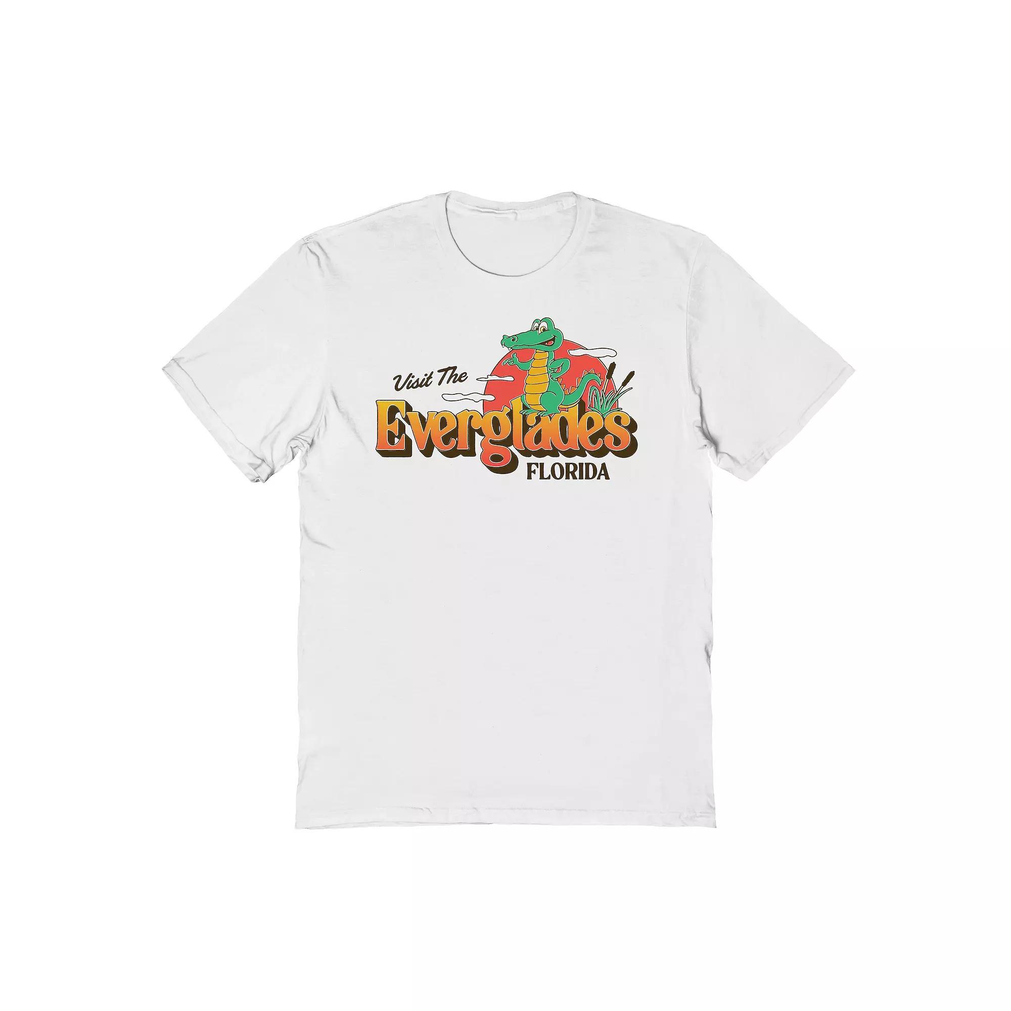 Men's Everglades Graphic Tee, Size: Small, White Product Image